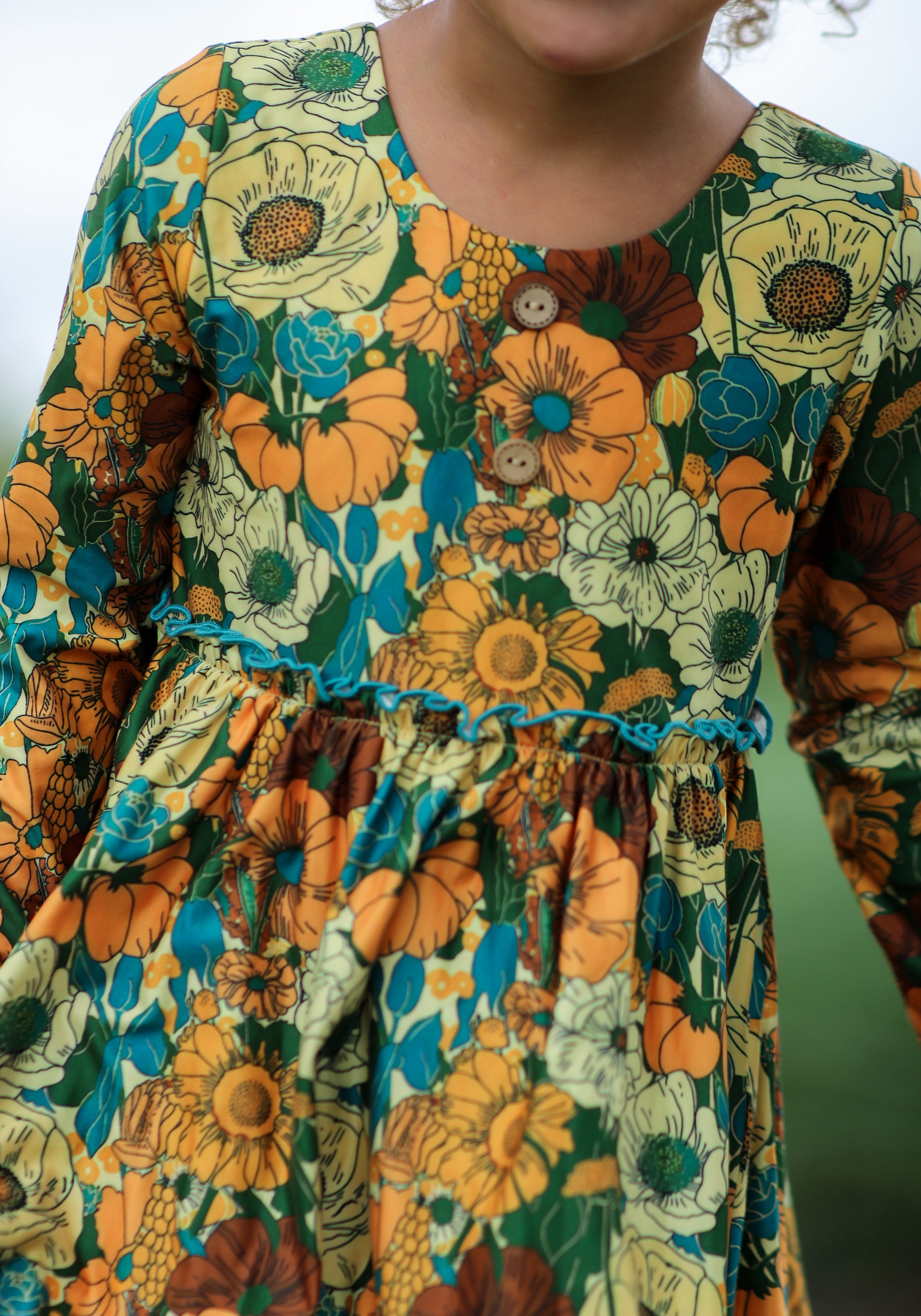 Myra Knit Dress - Golden Grove