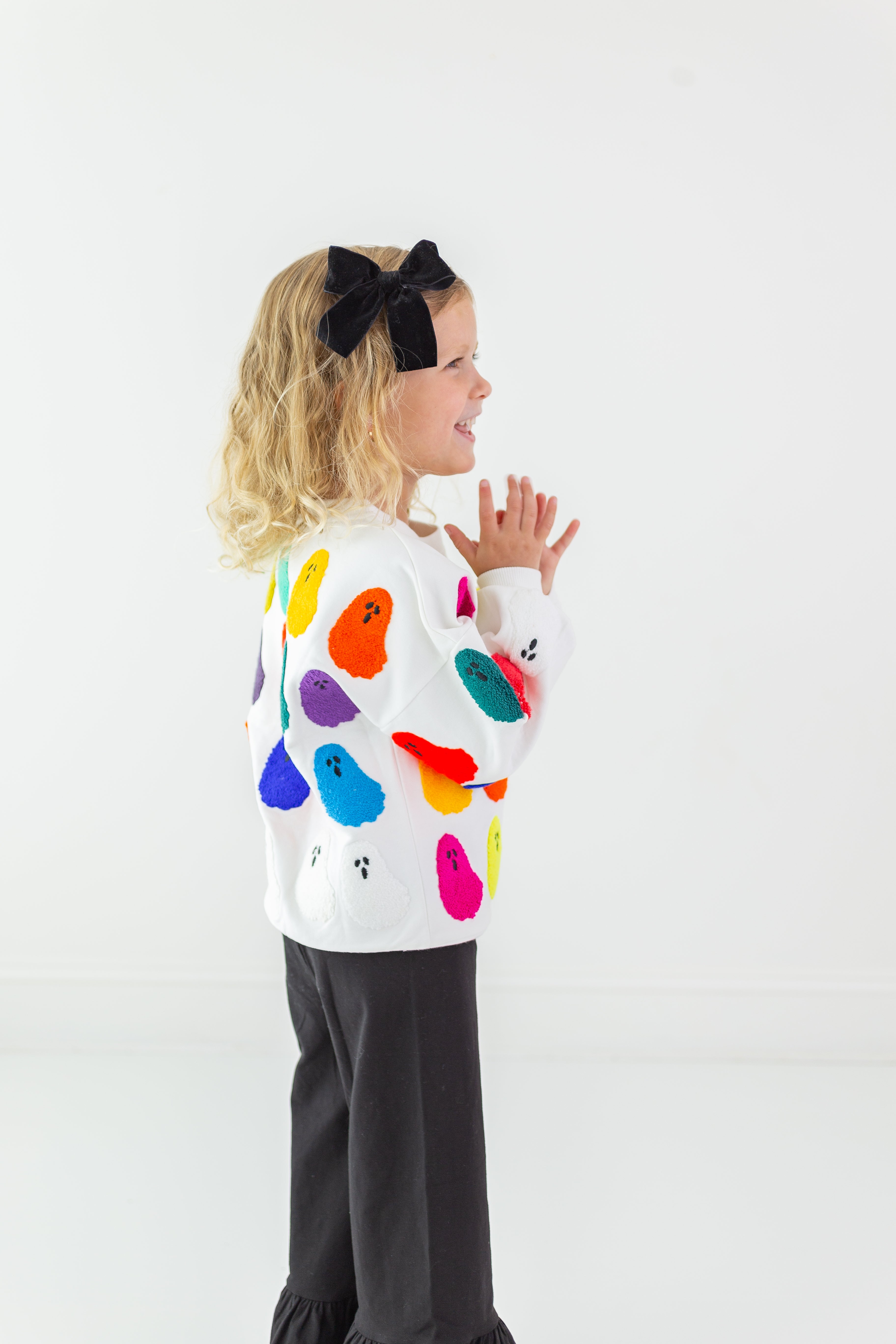 Sweater - Rainbow Spook Patch Sweater