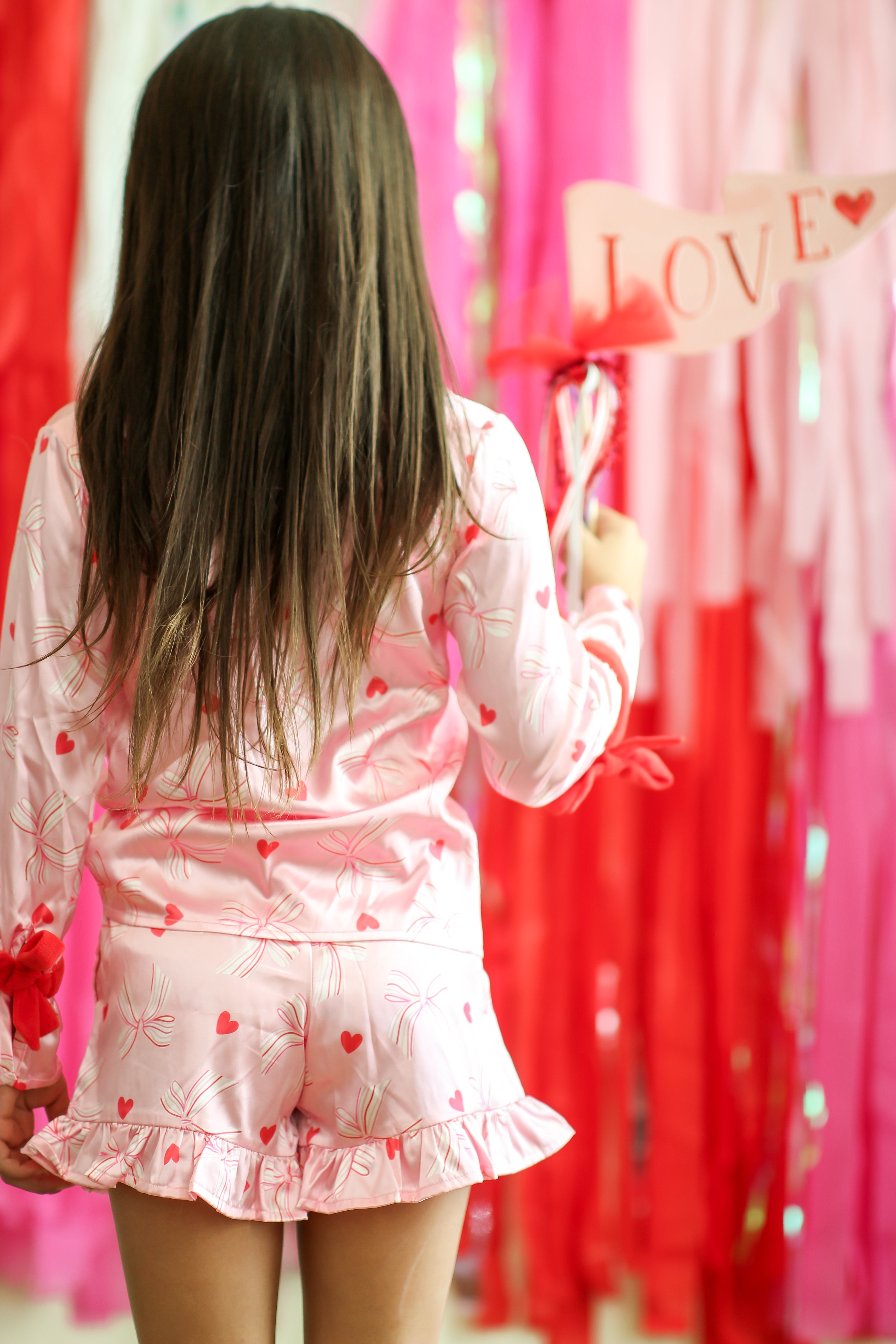 Satin Loungewear Set - Tied With Love