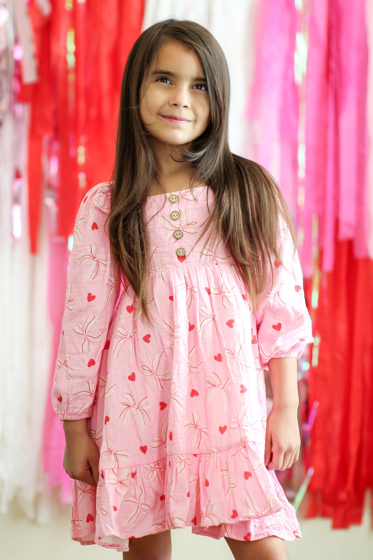 Puff Sleeve Gauze Dress - Tied With Love