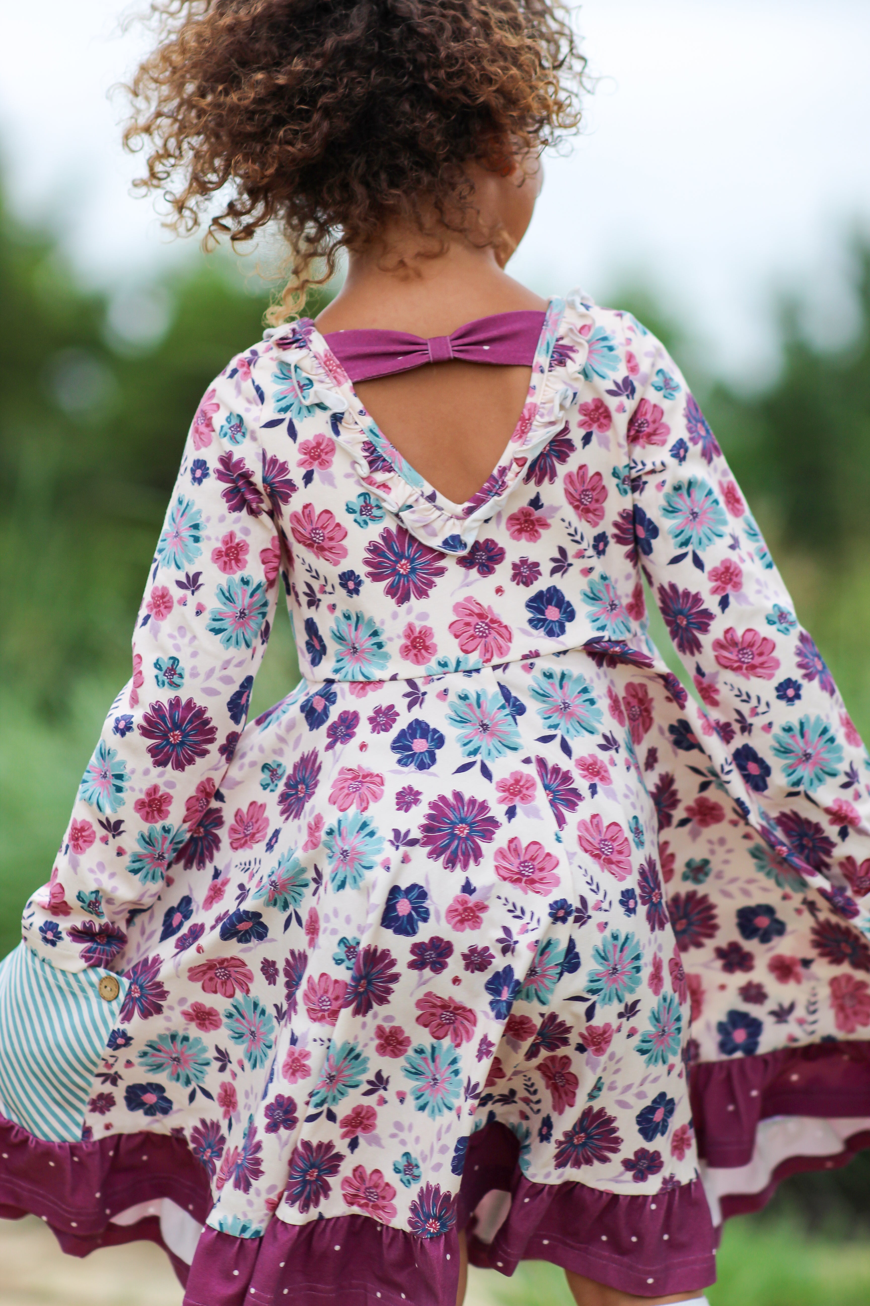 Elara Knit Dress - Jewelbloom