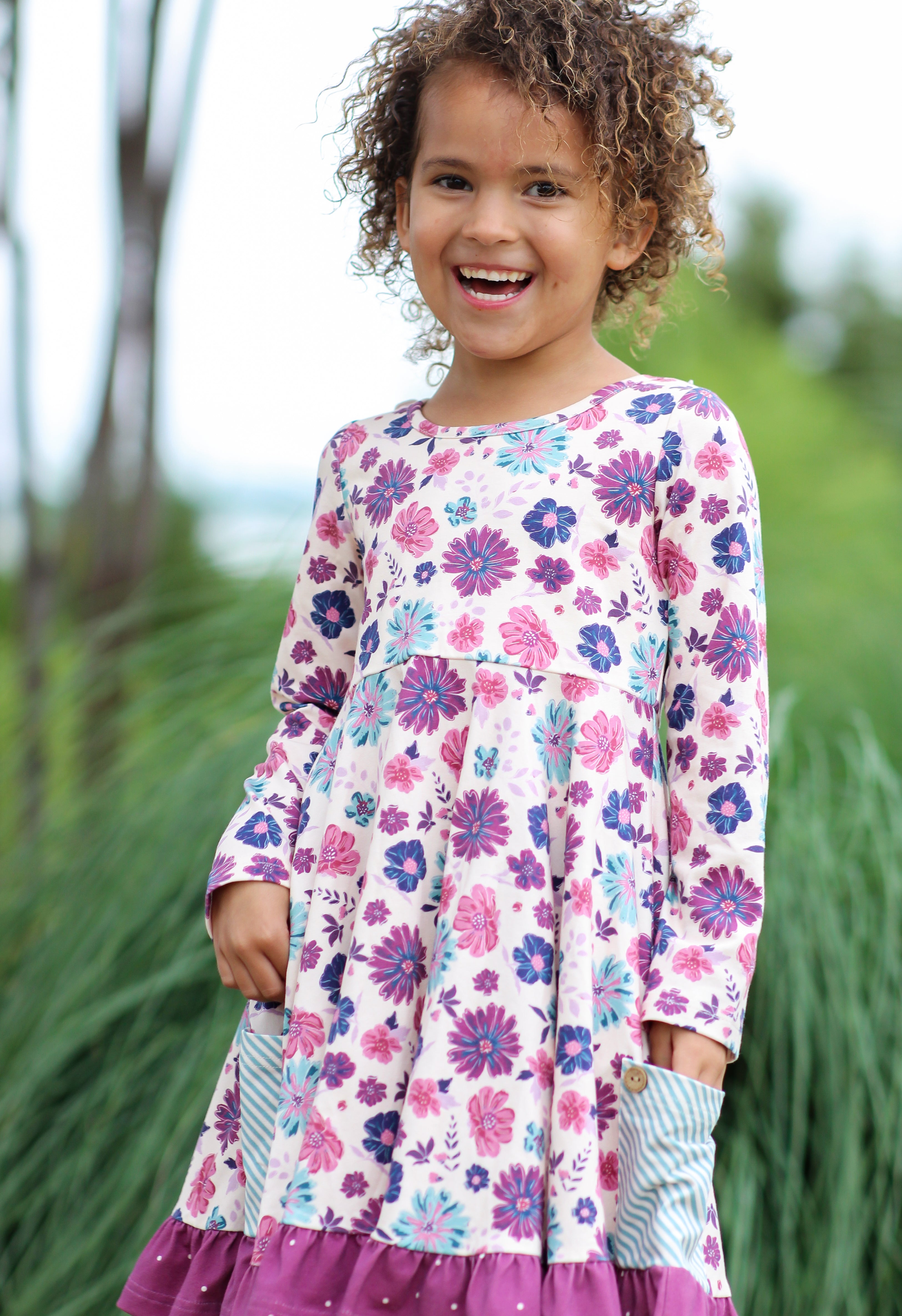 Elara Knit Dress - Jewelbloom