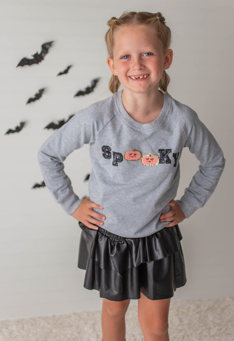Chenille Sweatshirt - Spooky (Pre-Order)