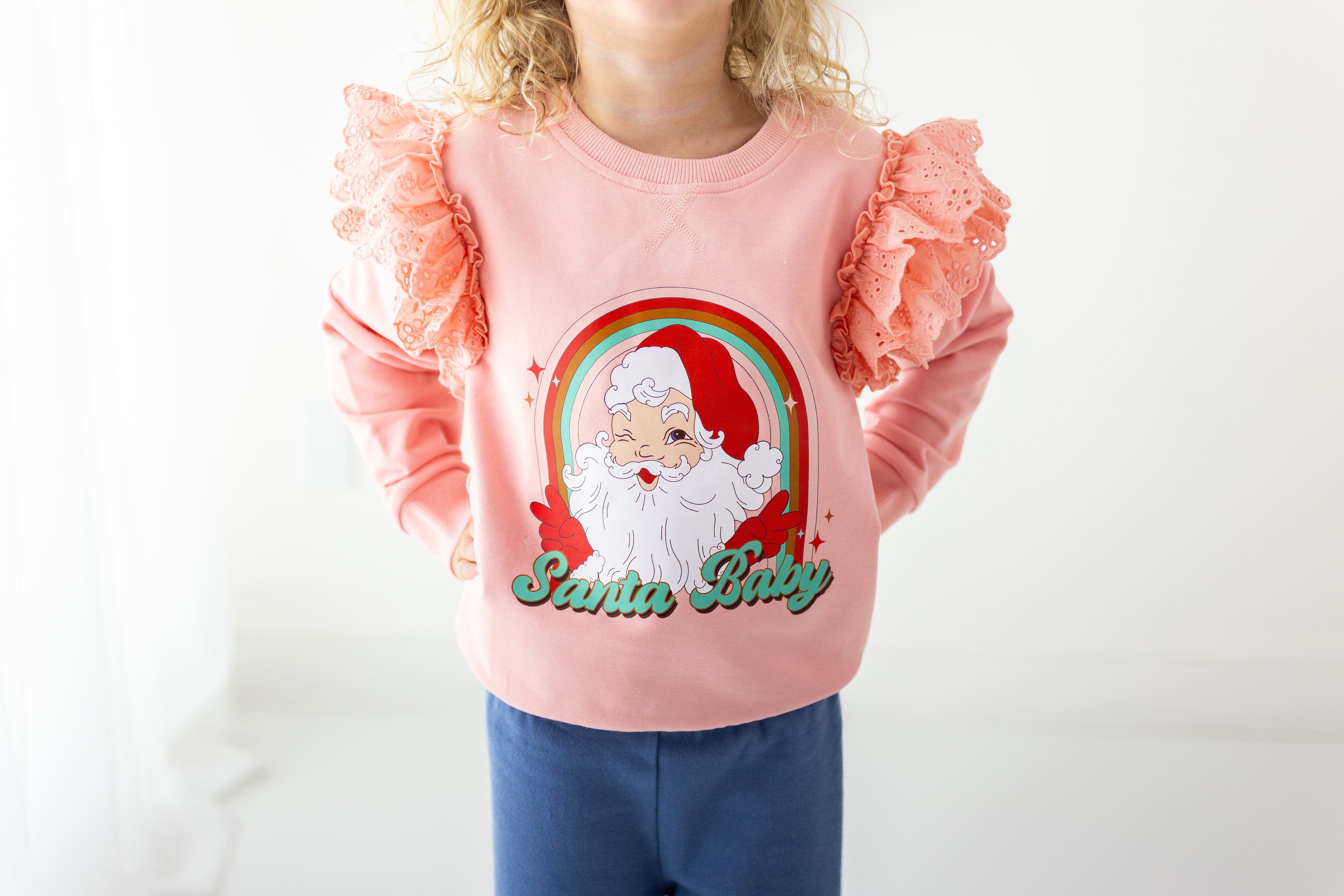 Sweater - Retro Santa Baby (Pre-Order)