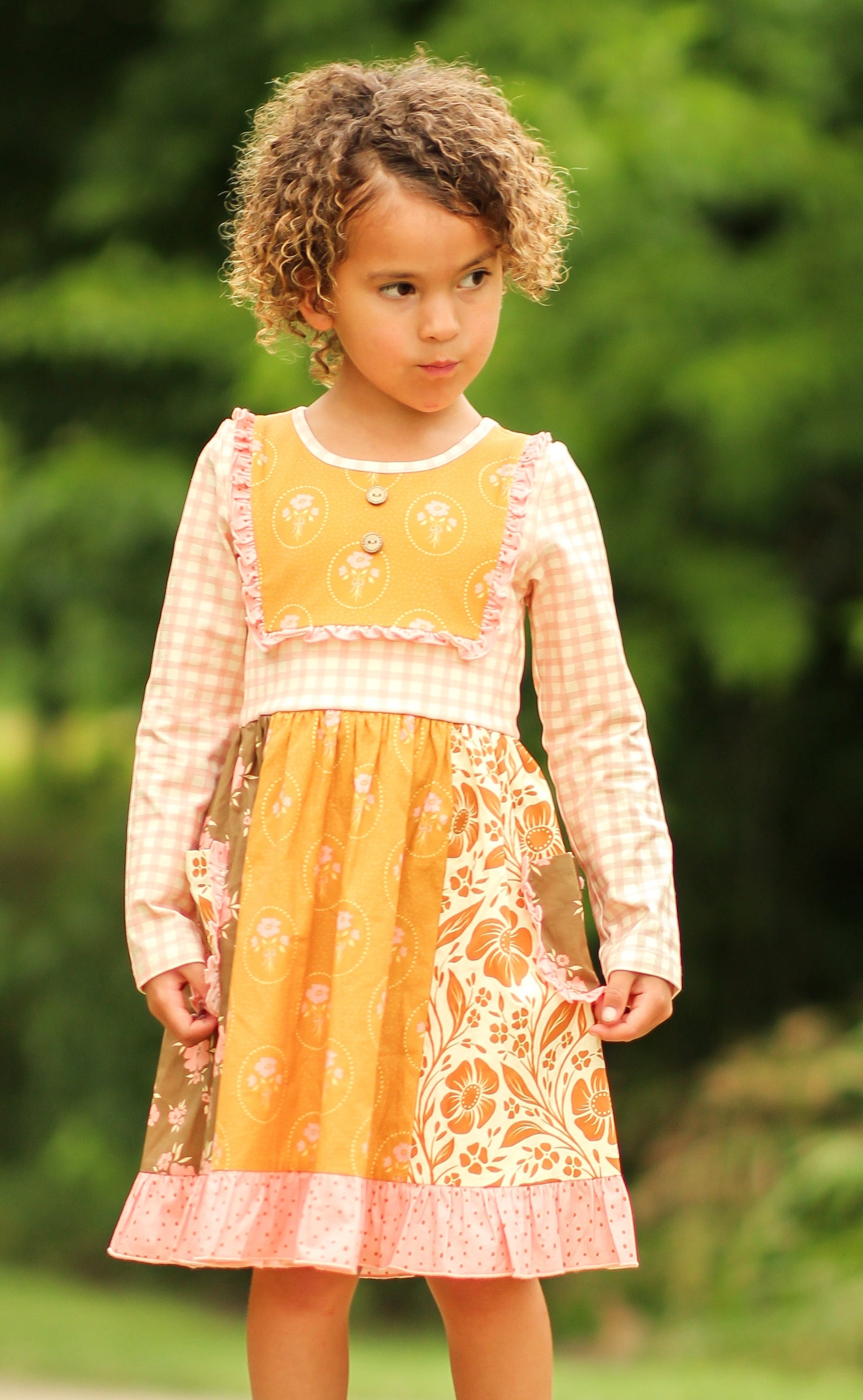 Elara Knit Dress - Harvest Stitch