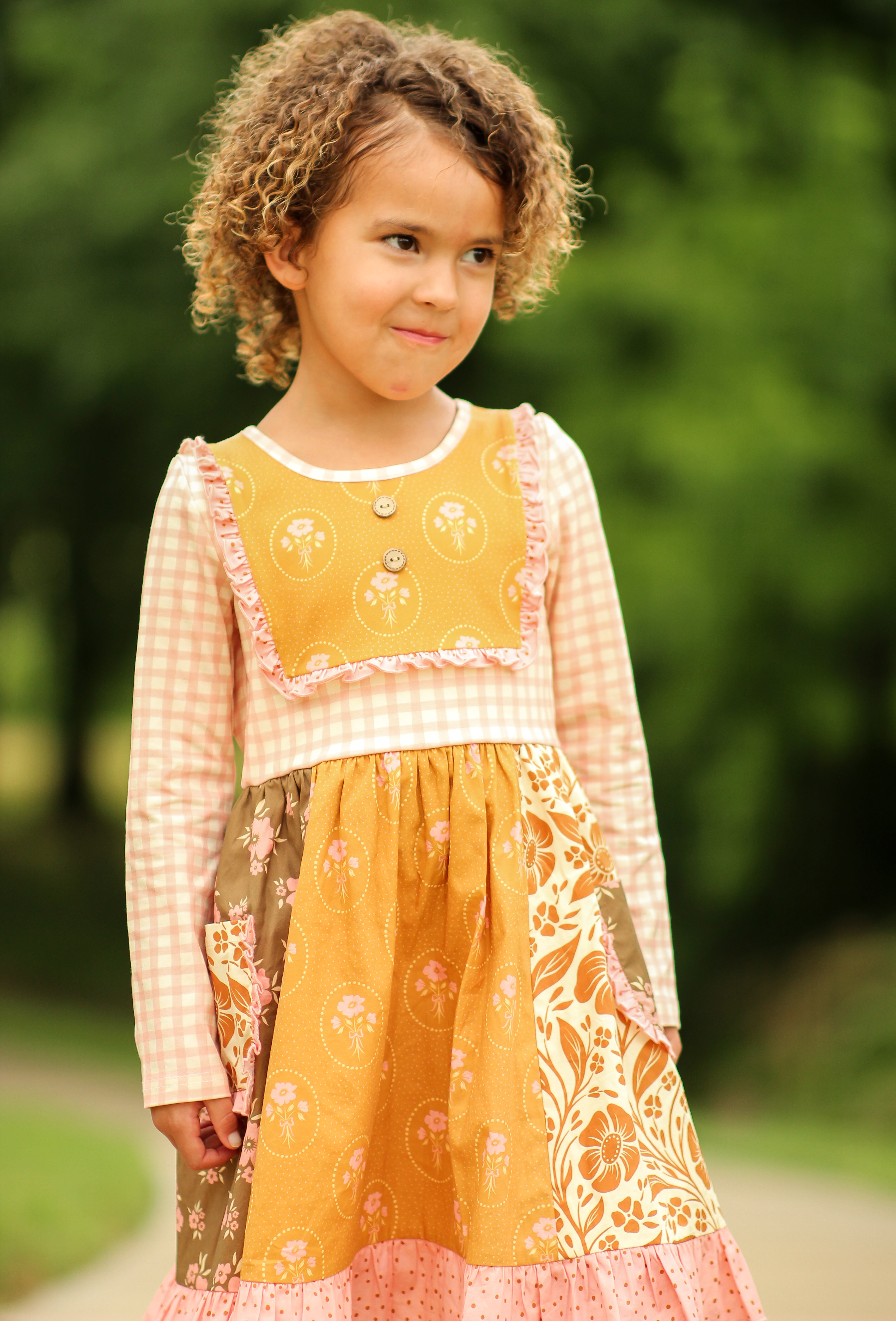 Elara Knit Dress - Harvest Stitch