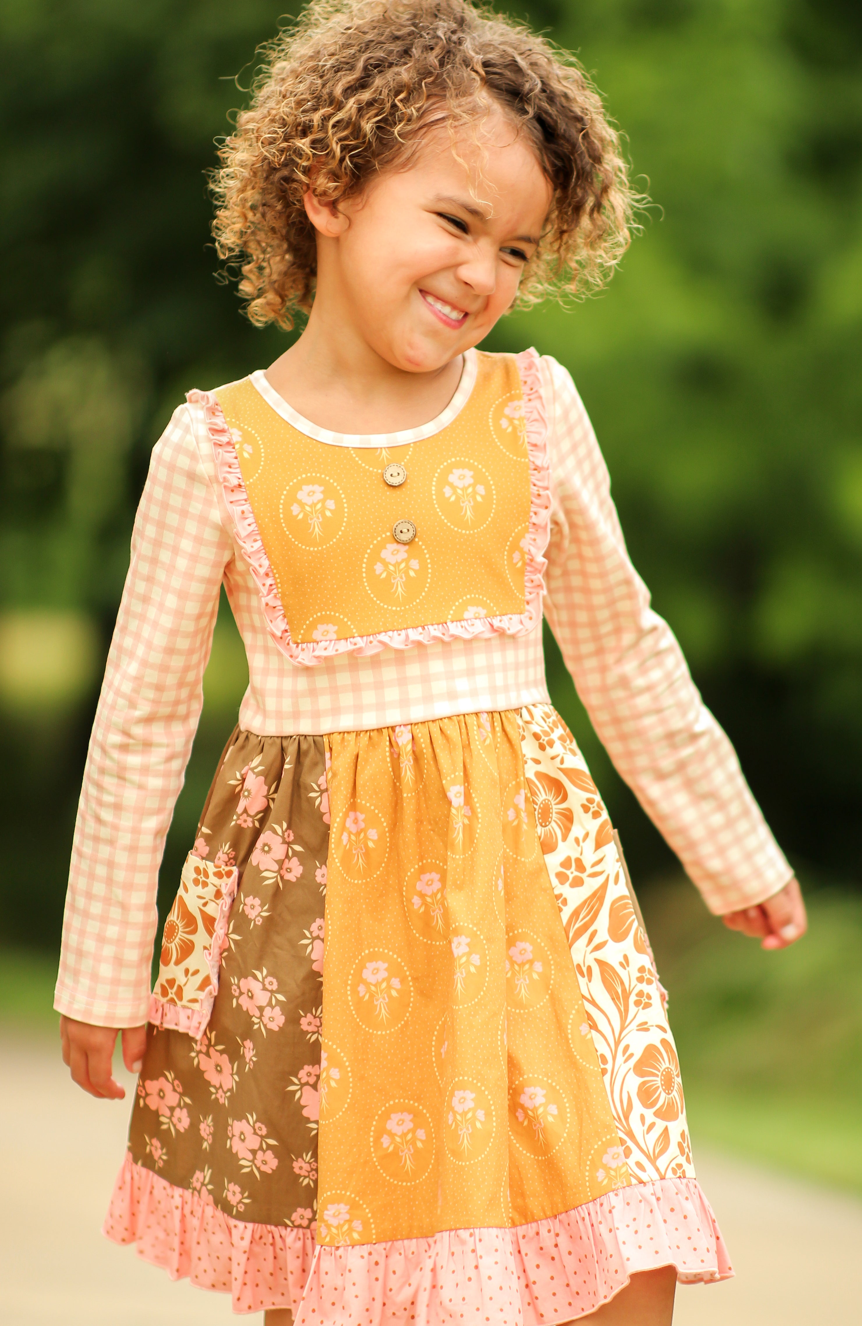 Elara Knit Dress - Harvest Stitch