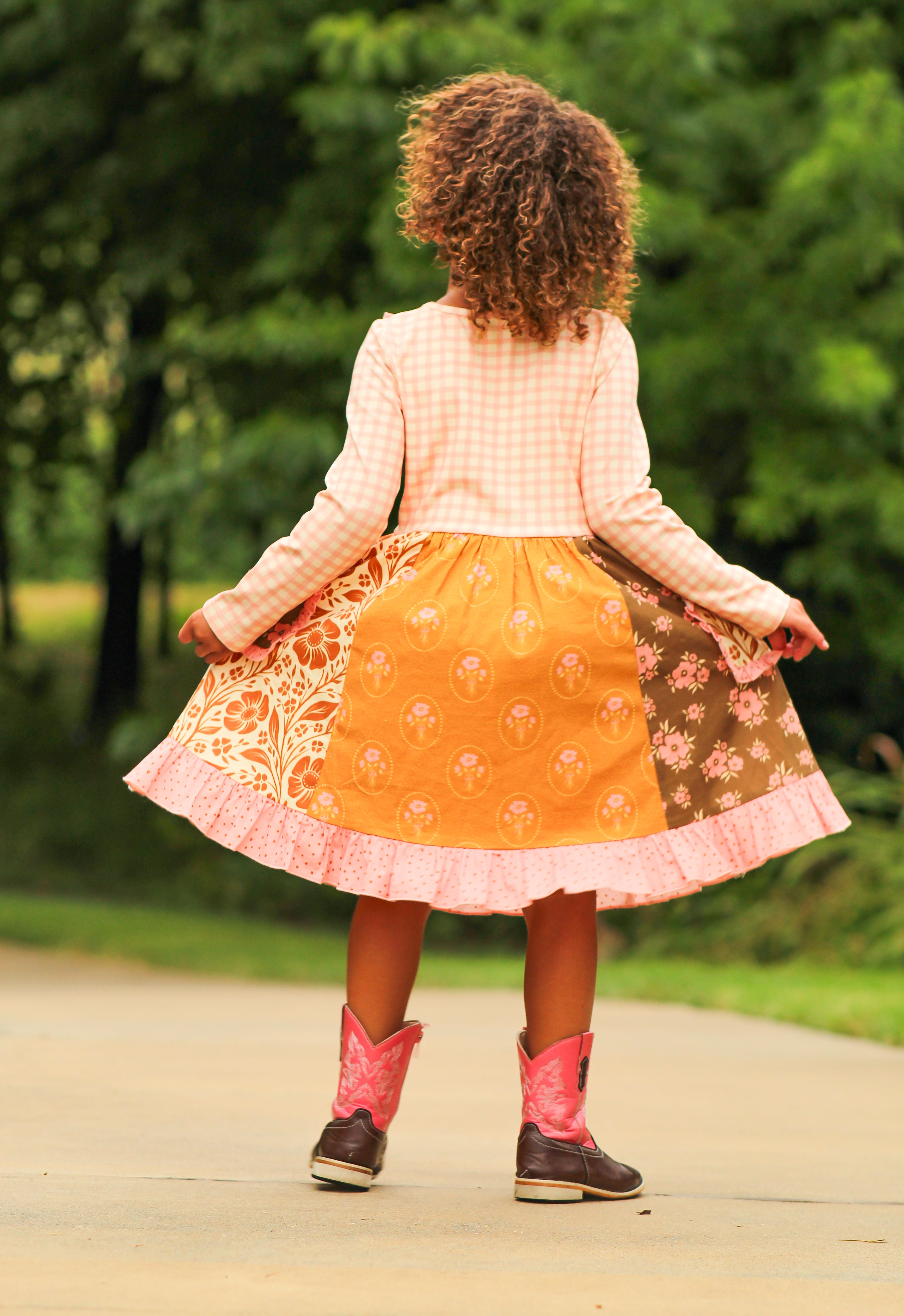 Elara Knit Dress - Harvest Stitch