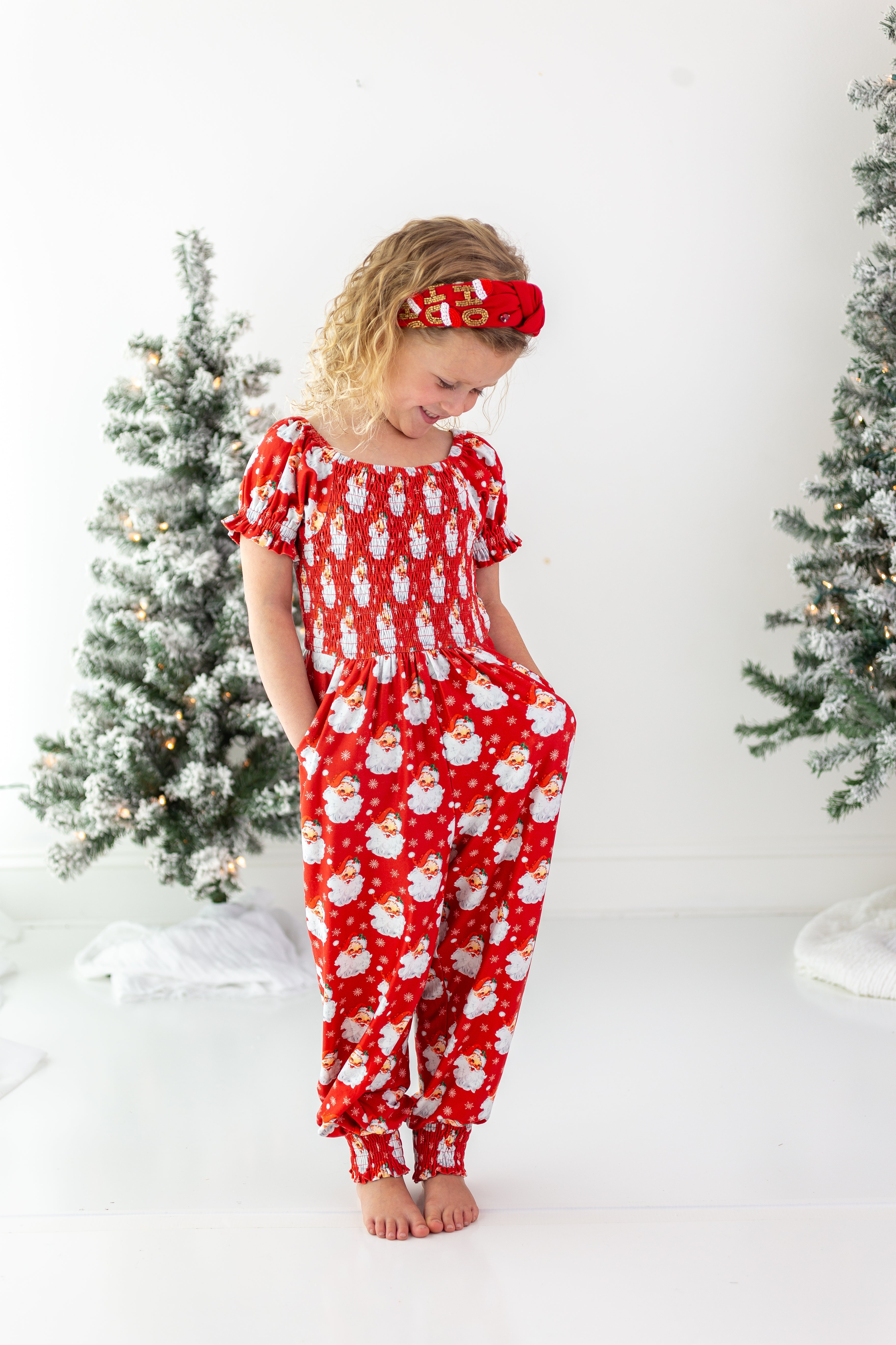 Quinn Romper - Kris Kringle