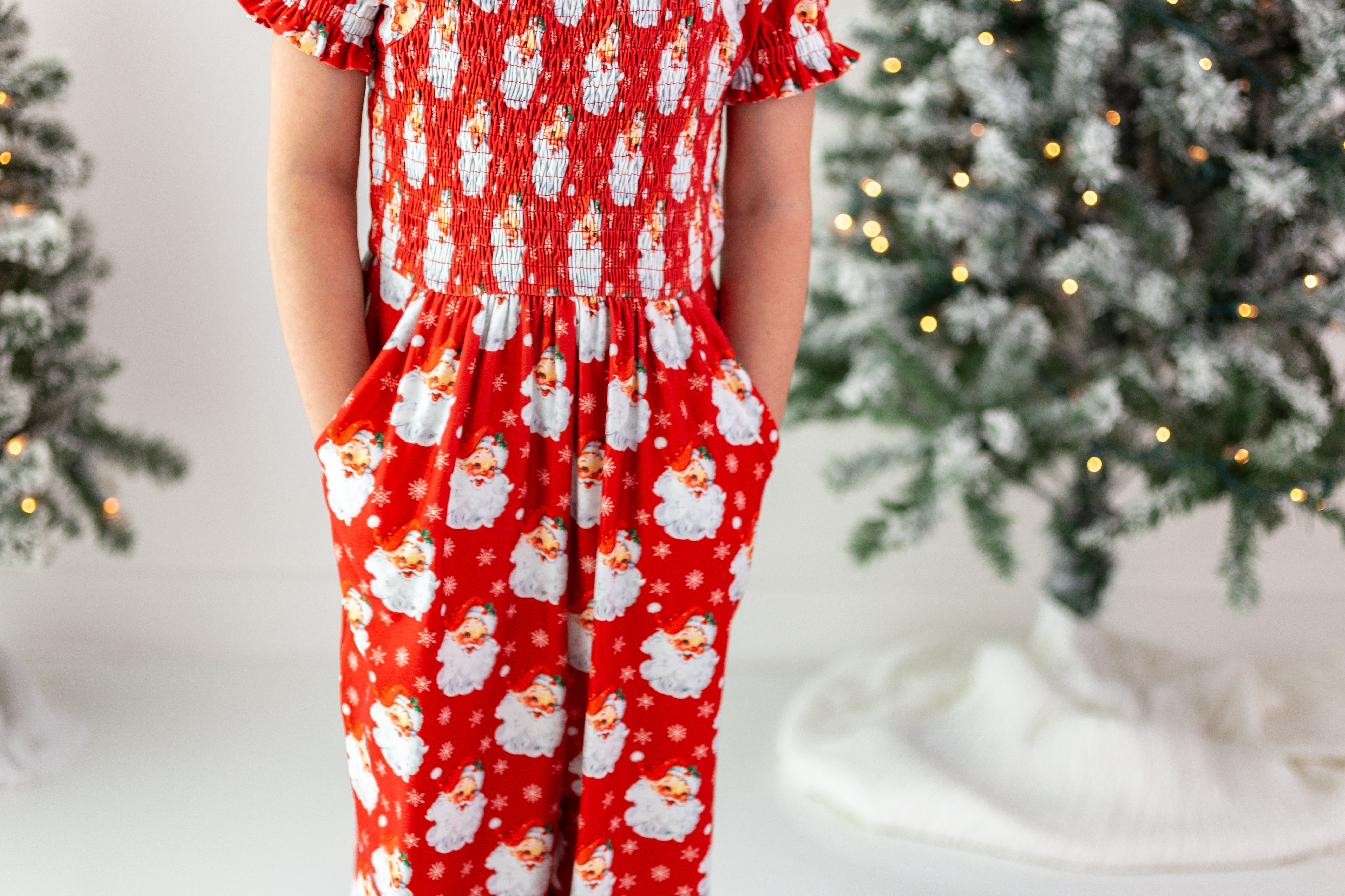 Quinn Romper - Kris Kringle