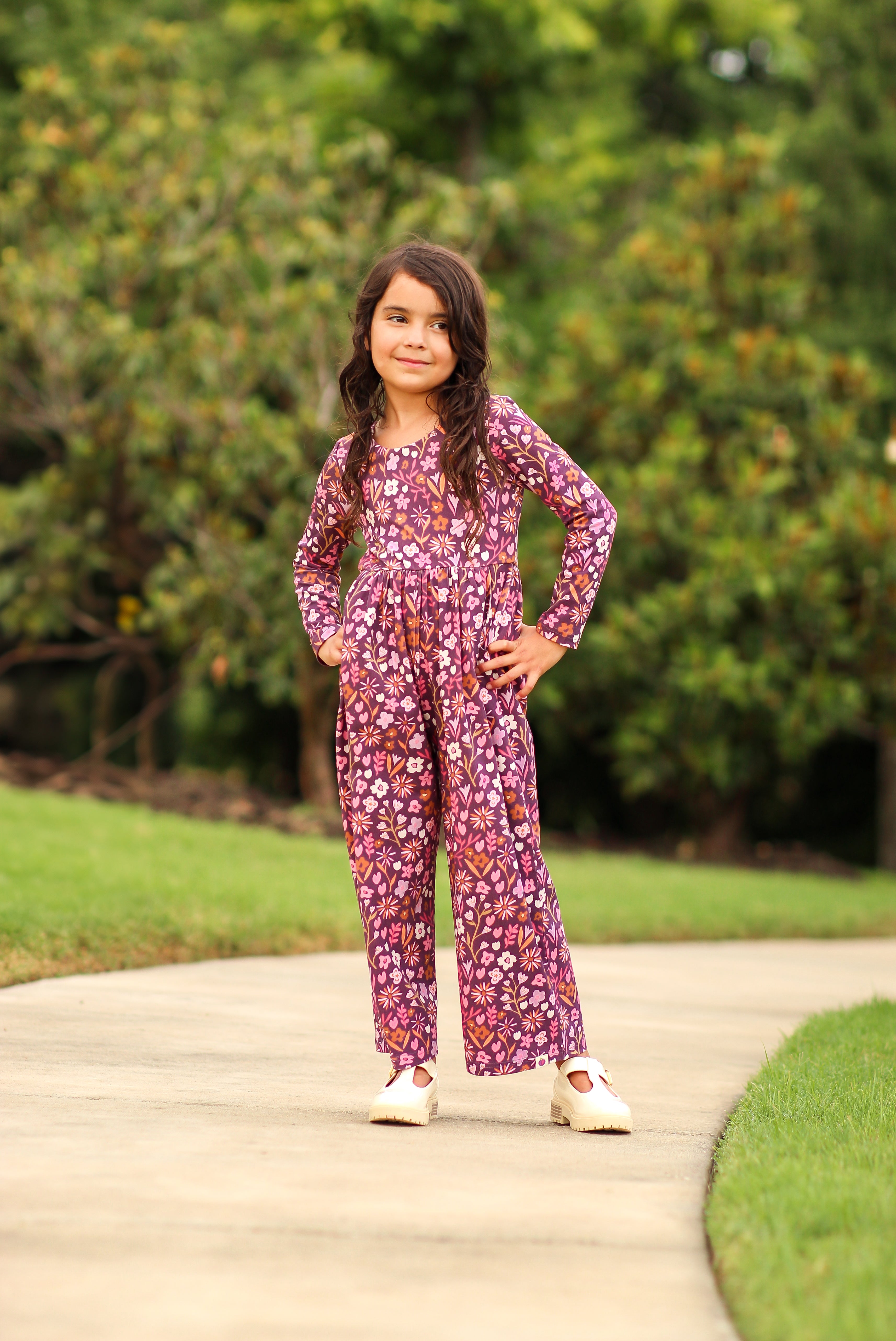 Ivy Romper - Amethyst Rose