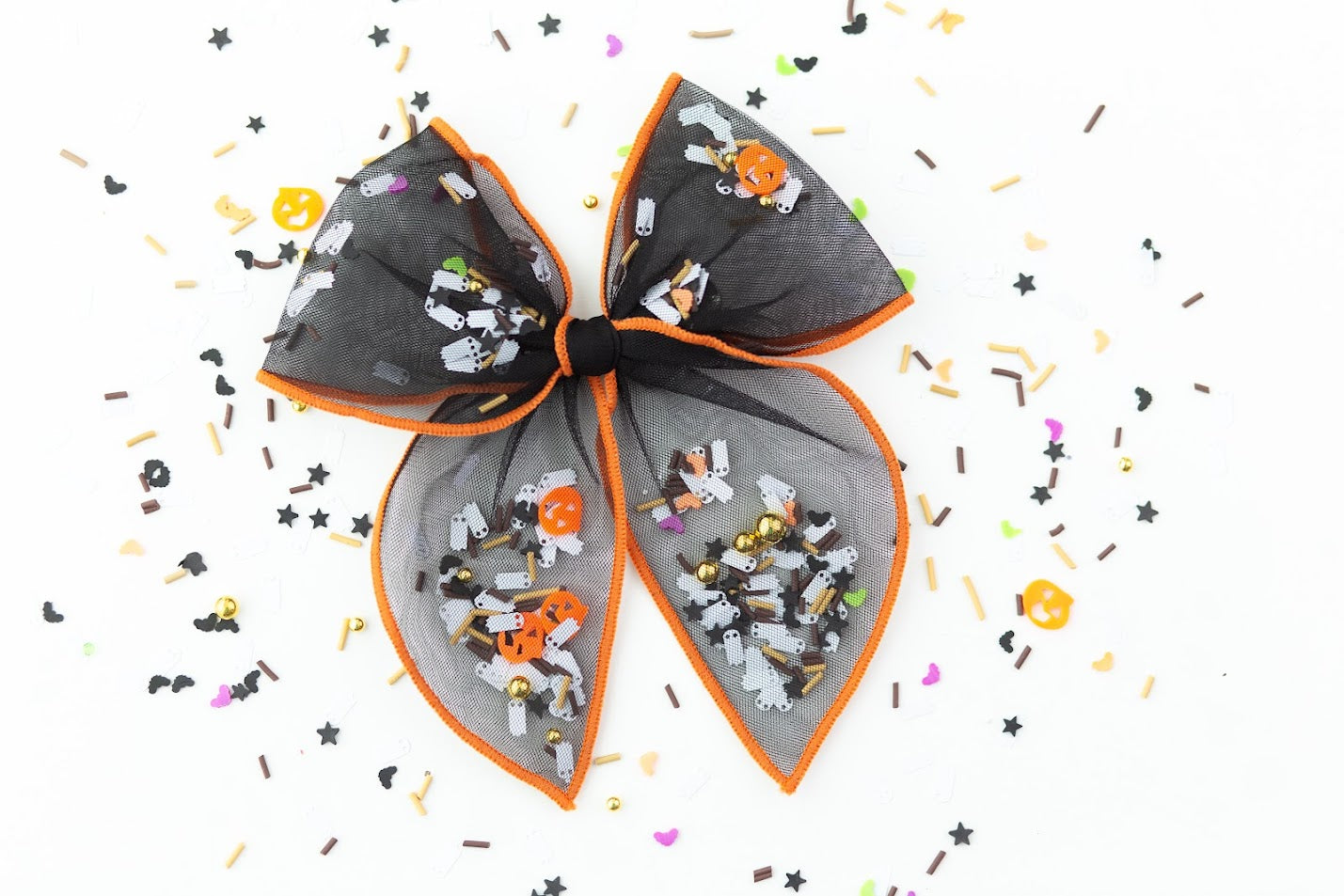 Mesh Shaker Bow - Hocus Pocus