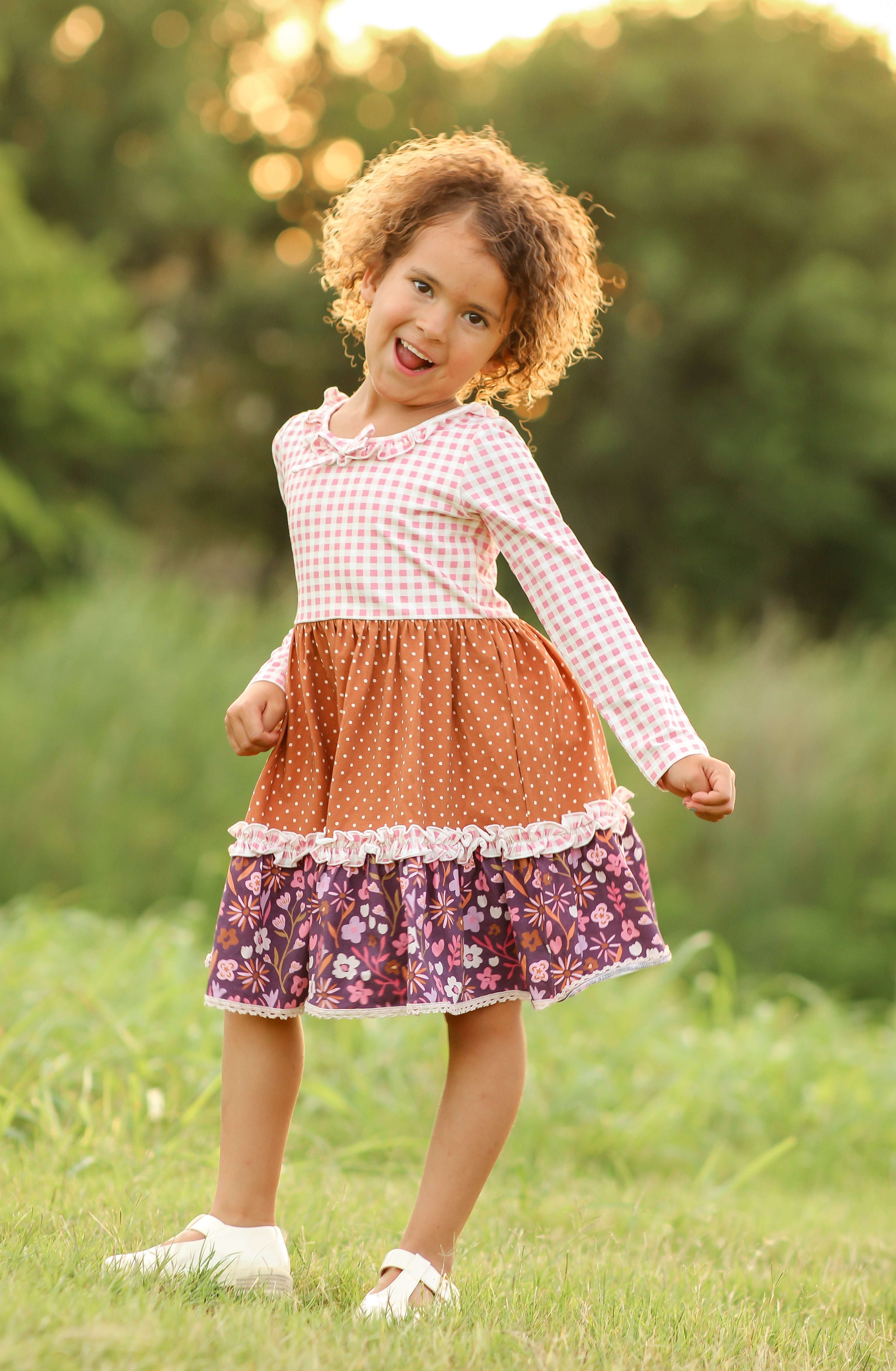 Annistyn Knit Dress - Amethyst Rose