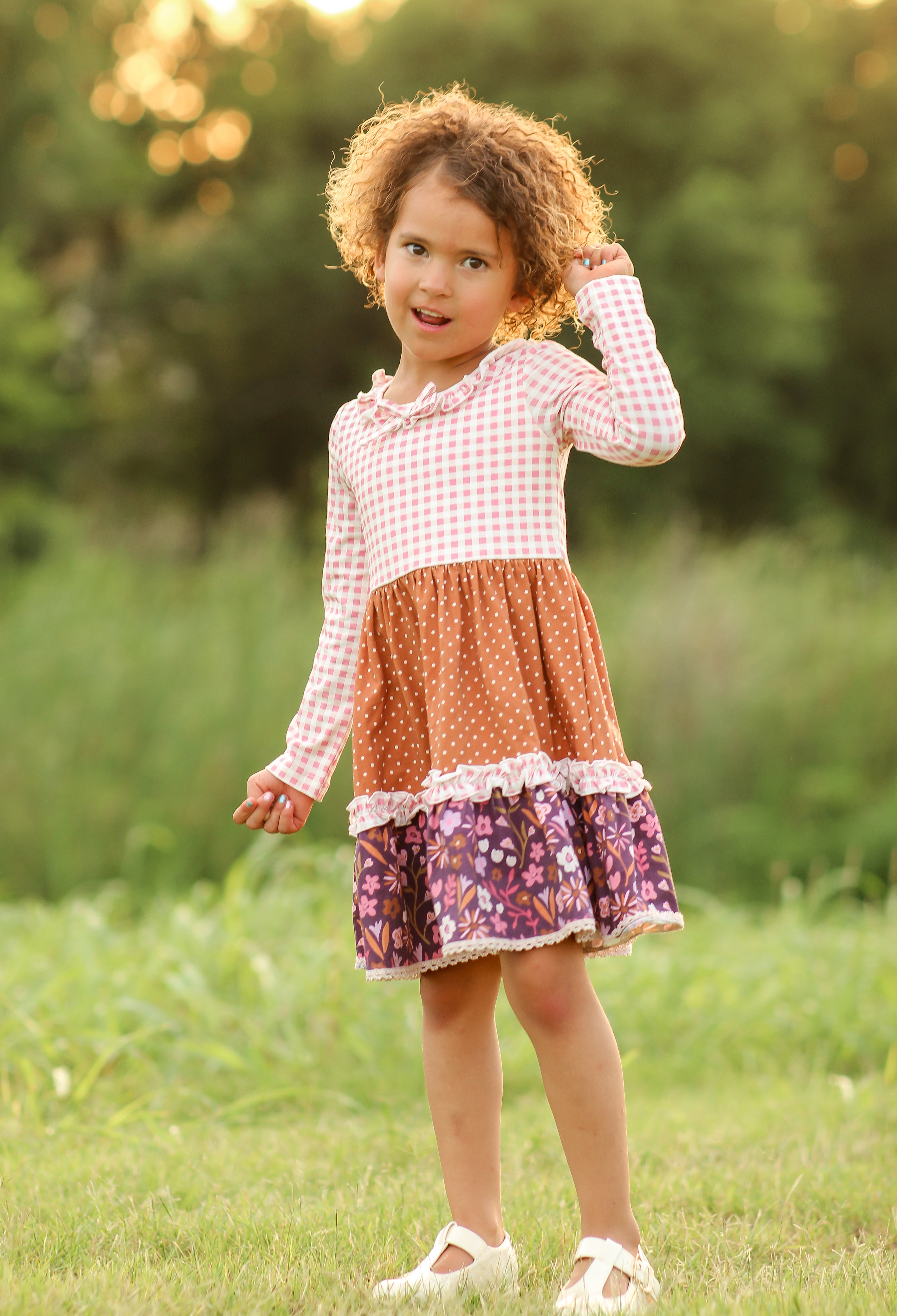 Annistyn Knit Dress - Amethyst Rose