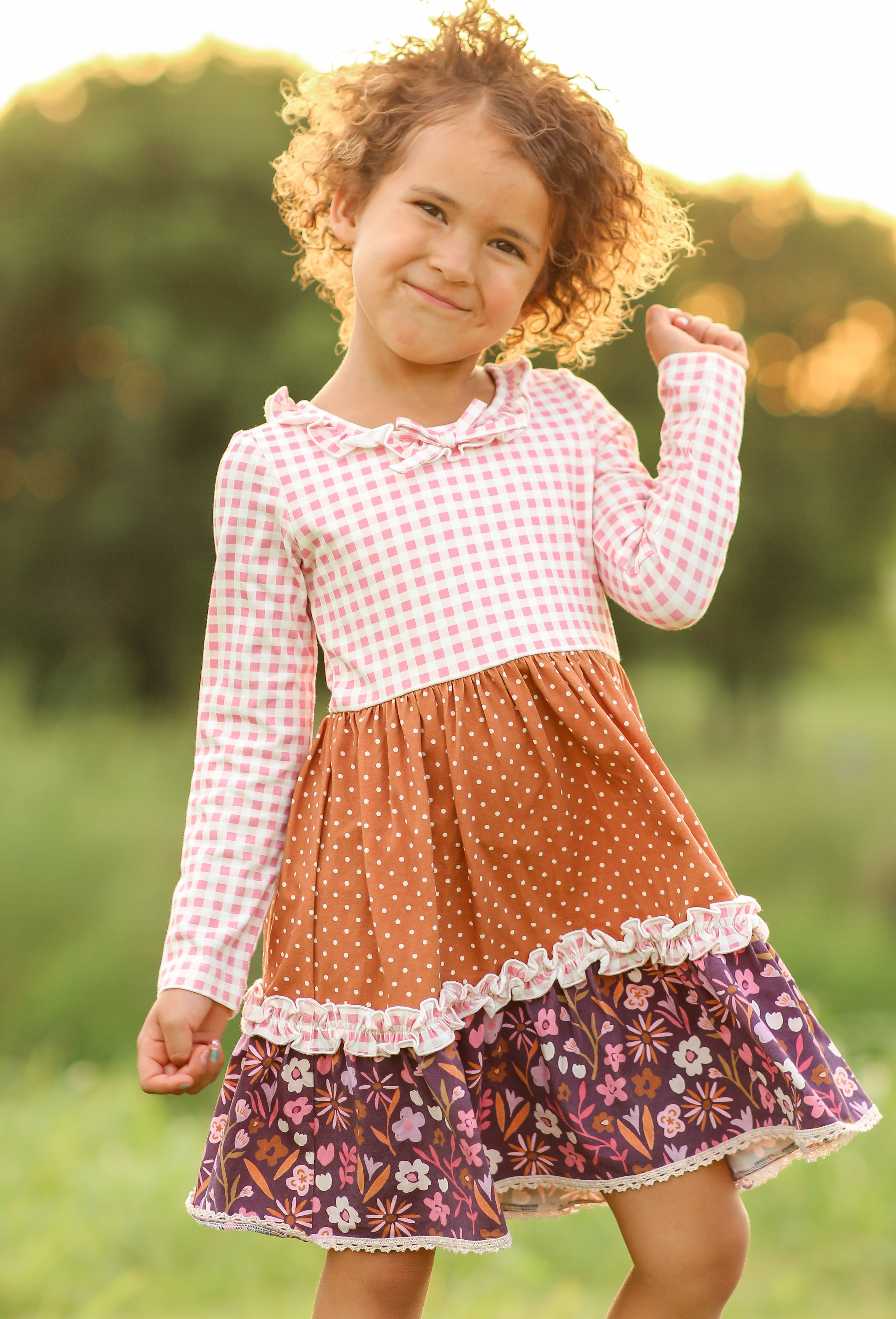Annistyn Knit Dress - Amethyst Rose
