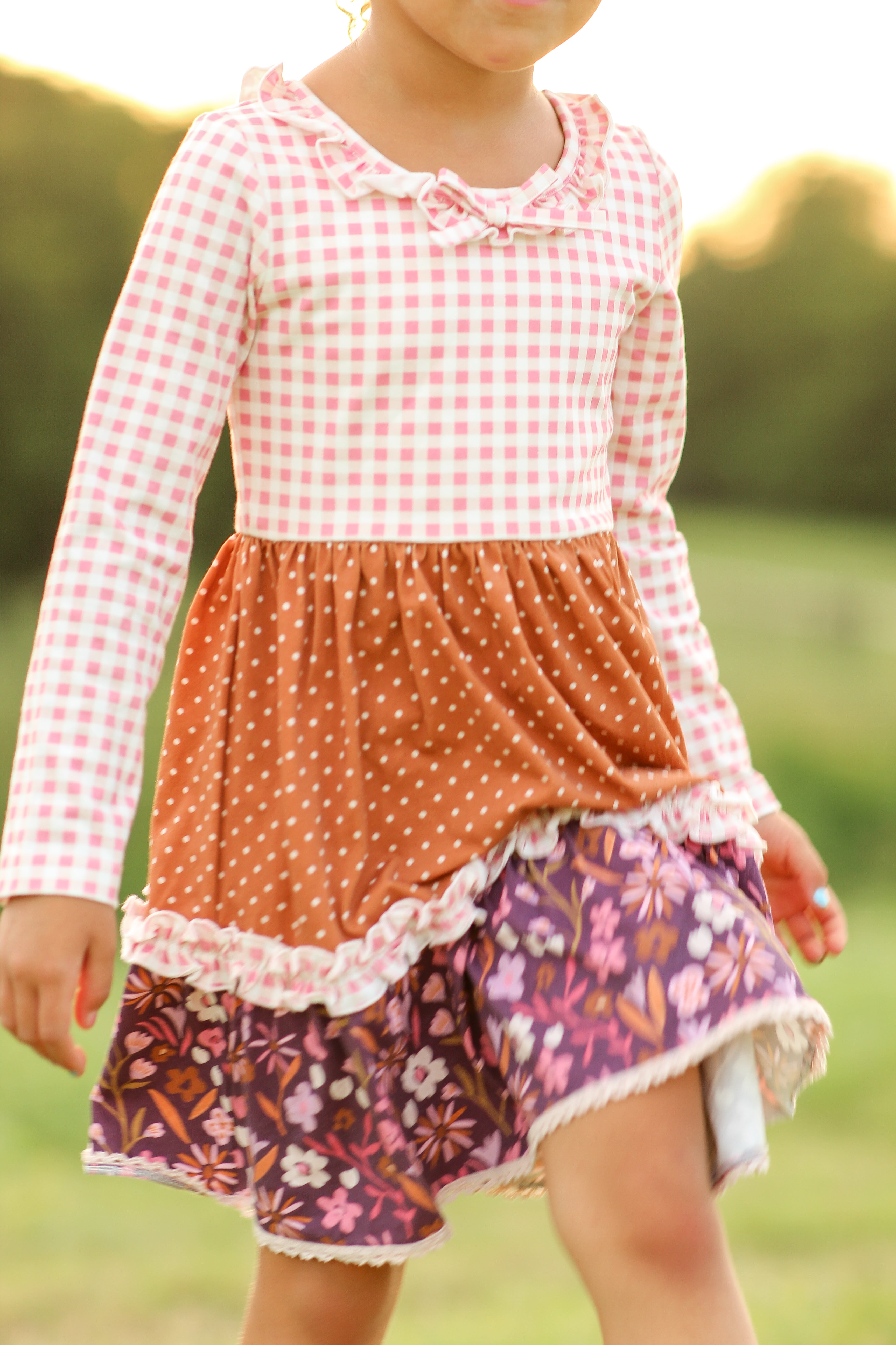 Annistyn Knit Dress - Amethyst Rose