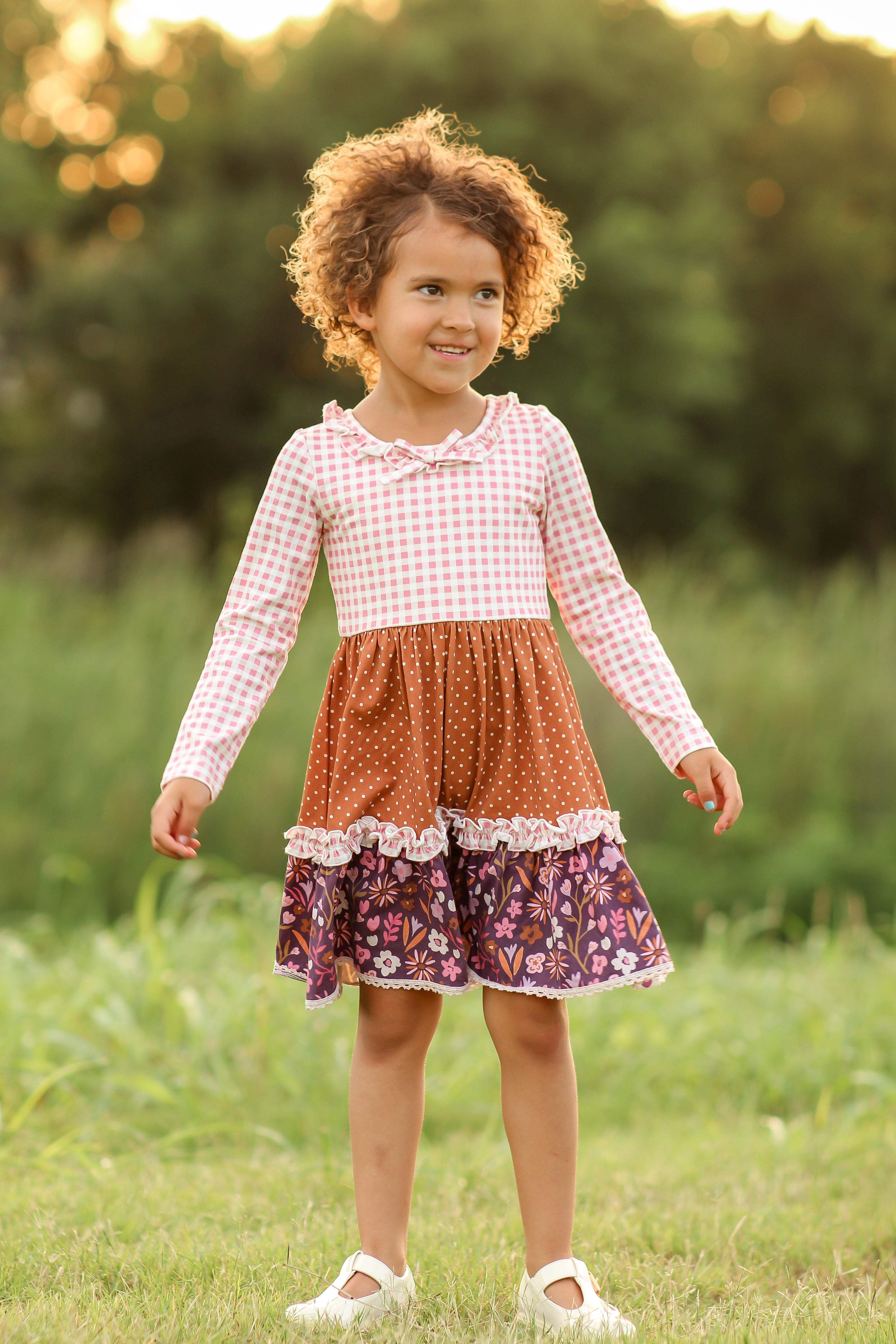 Annistyn Knit Dress - Amethyst Rose