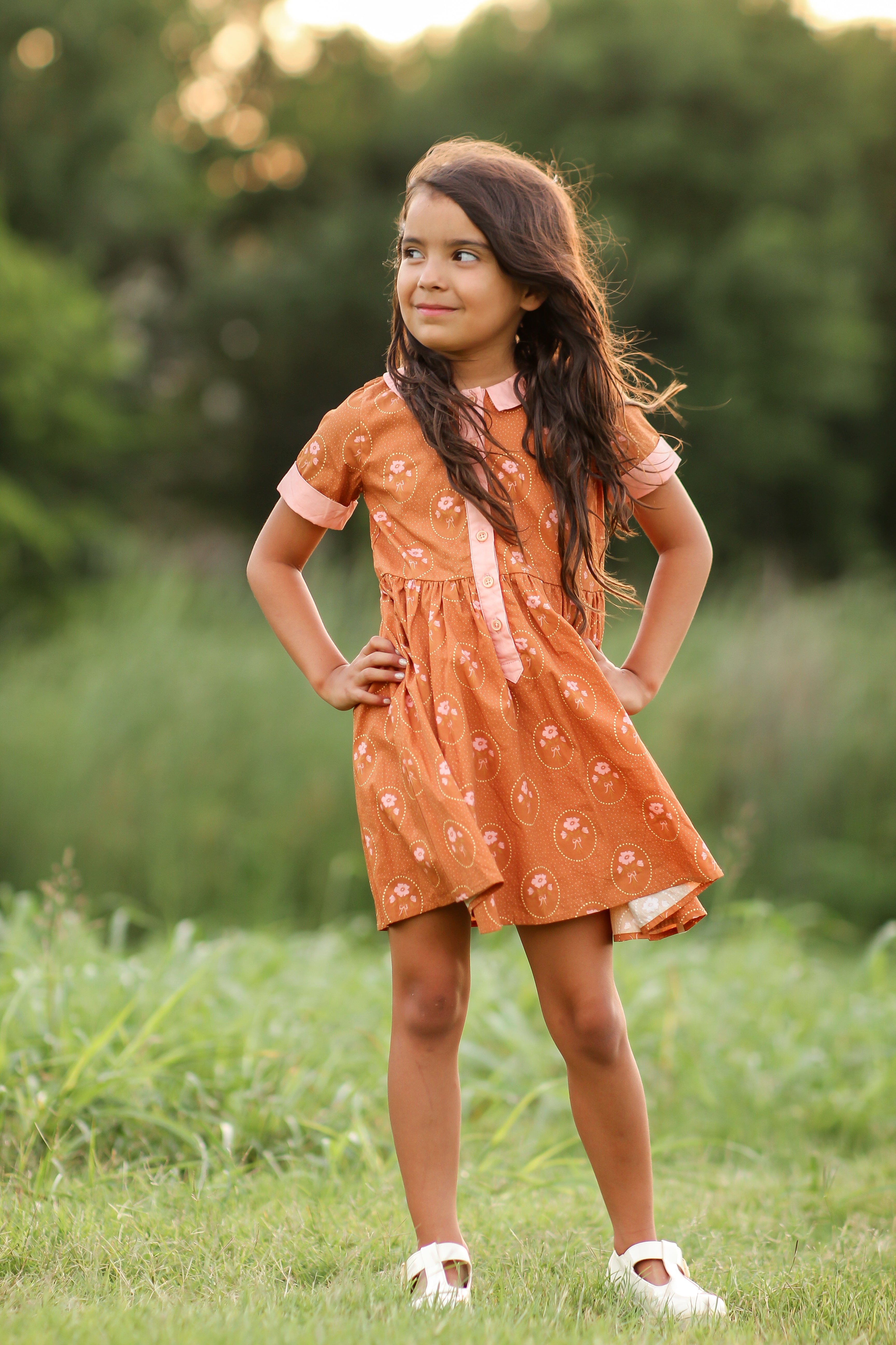 Ruby Mae Dress - Harvest Stitch