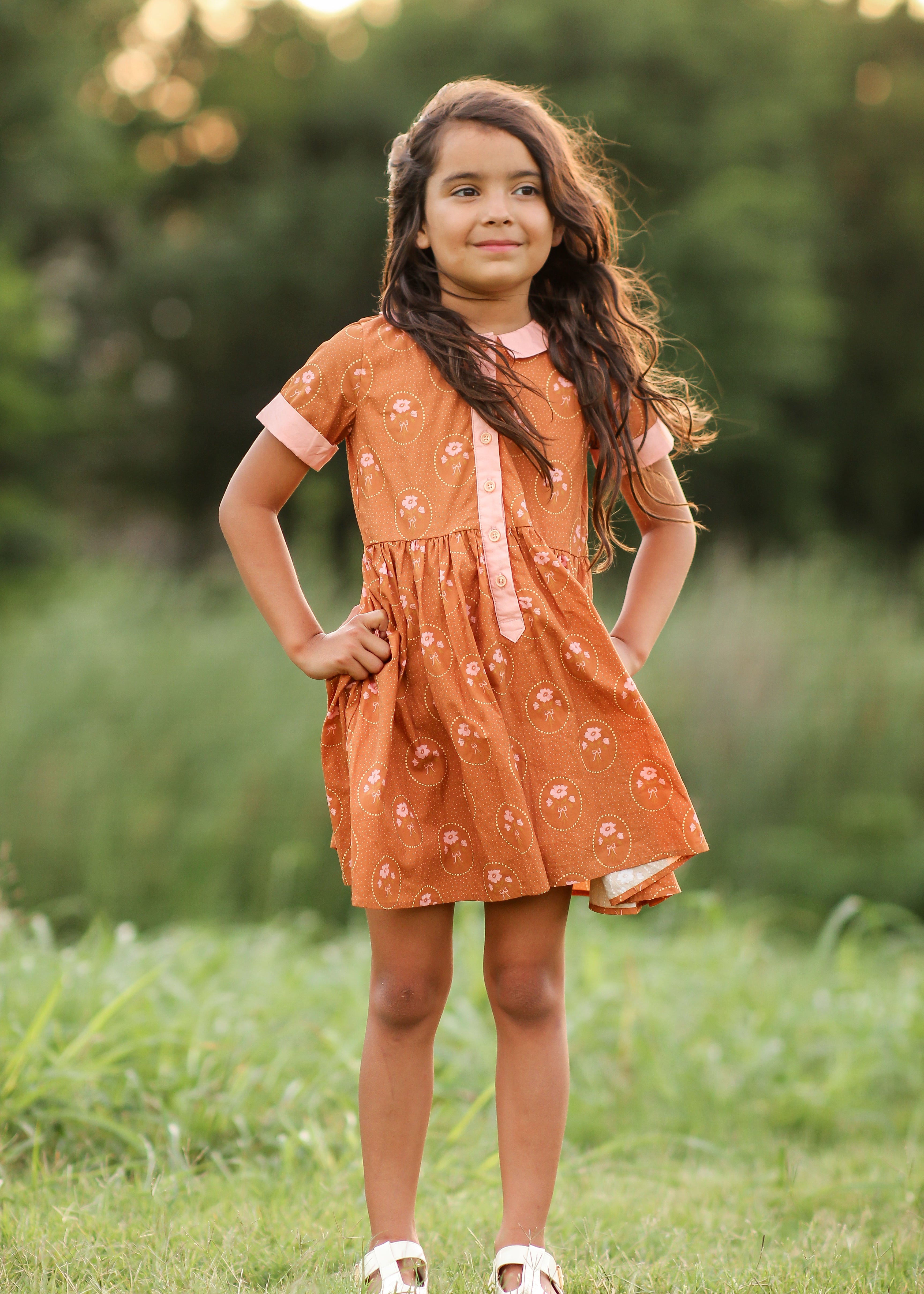 Ruby Mae Dress - Harvest Stitch