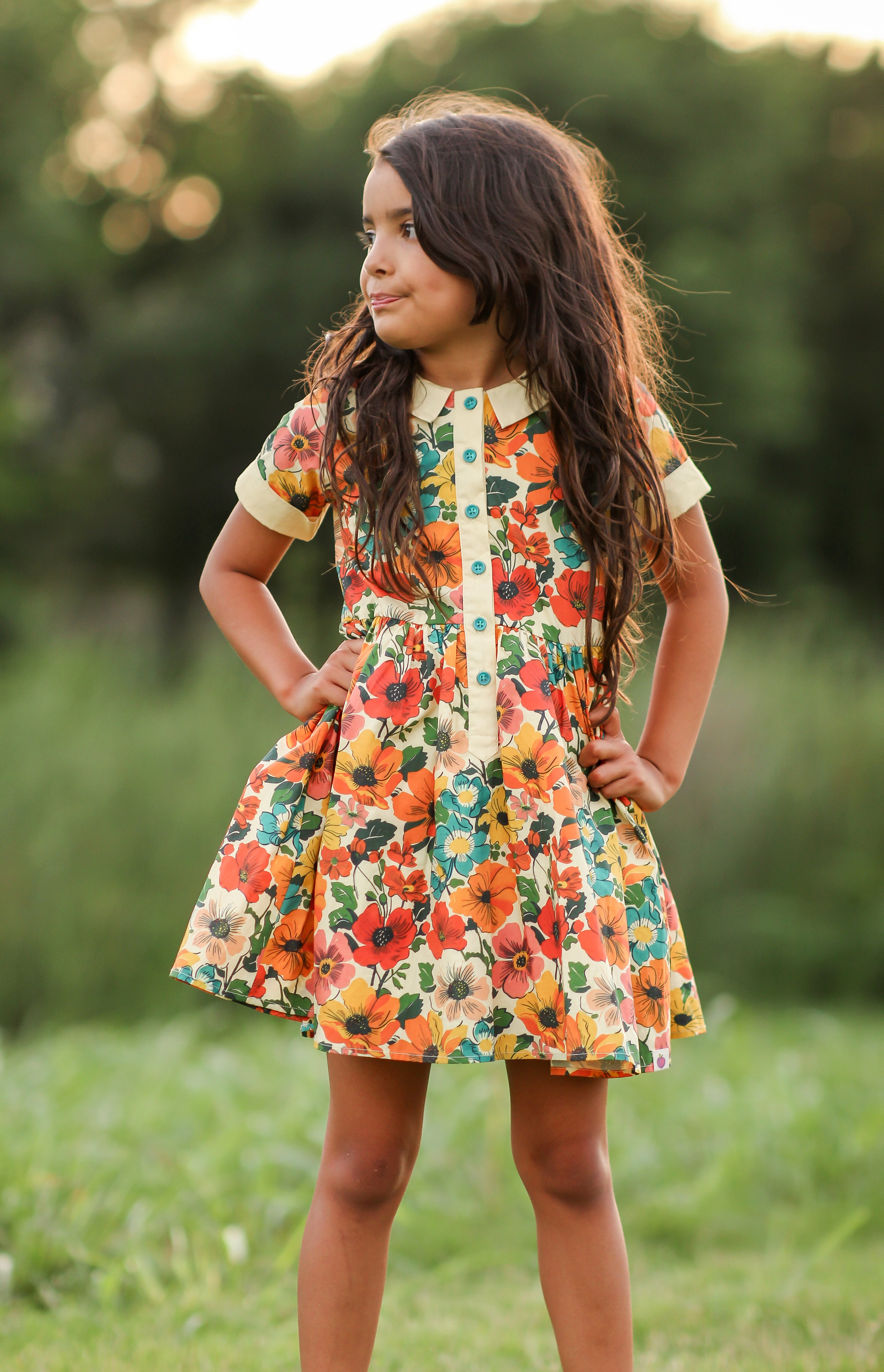 Ruby Mae Dress - Teal Revival