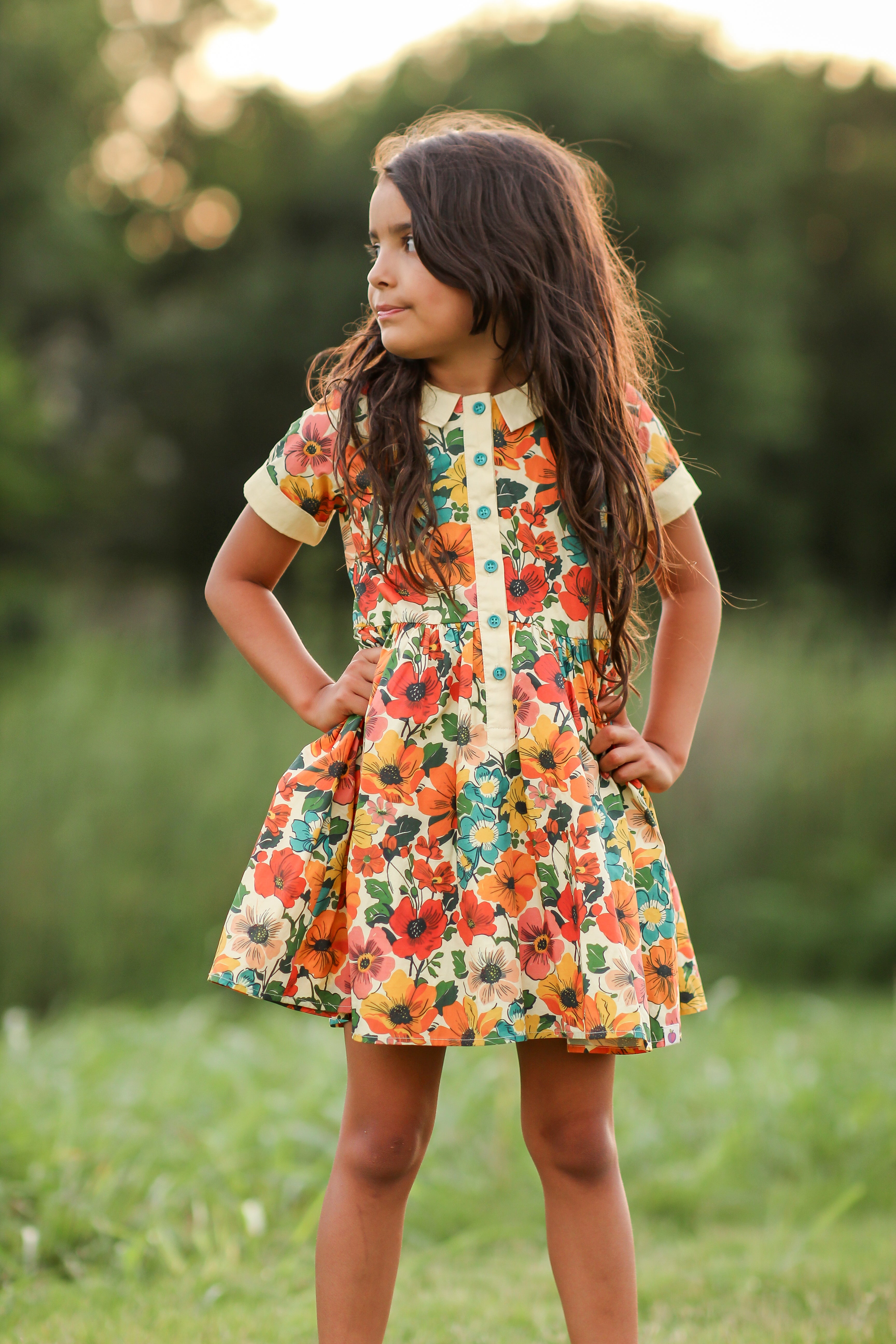 Ruby Mae Dress - Teal Revival