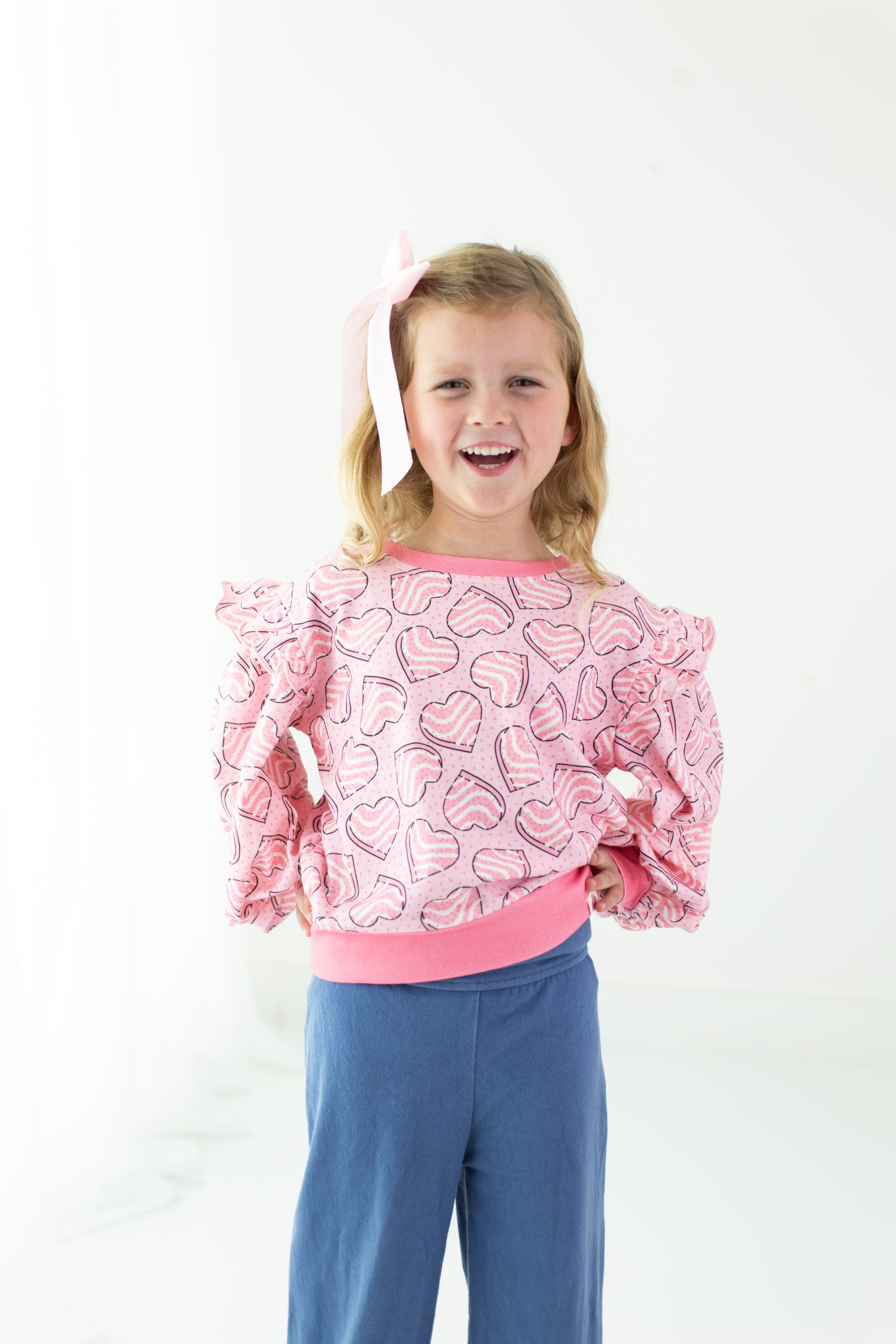 Opal Puff Sleeve Sweater - Cupids Confections