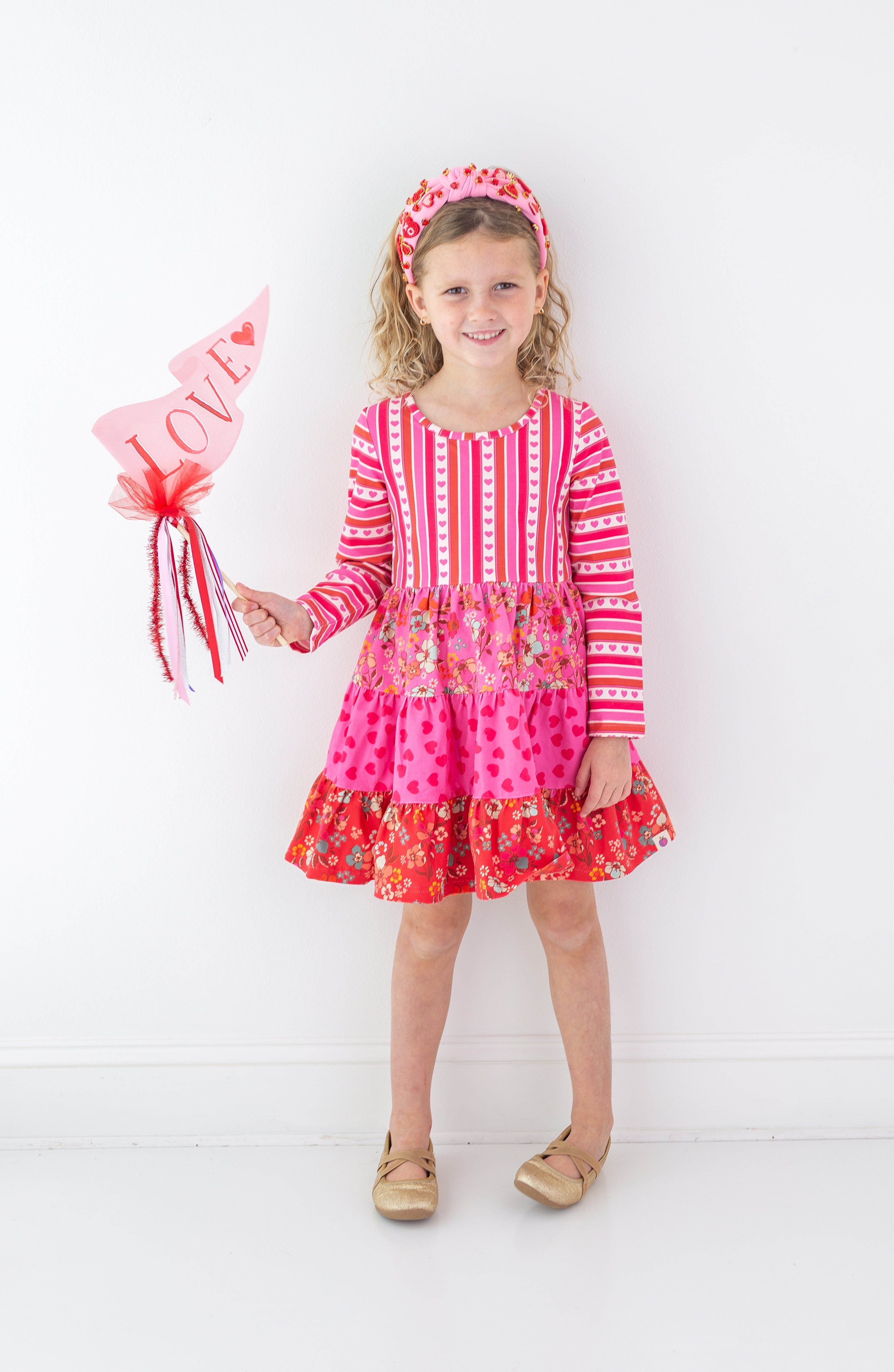 Annistyn Knit Dress - Floral Crush