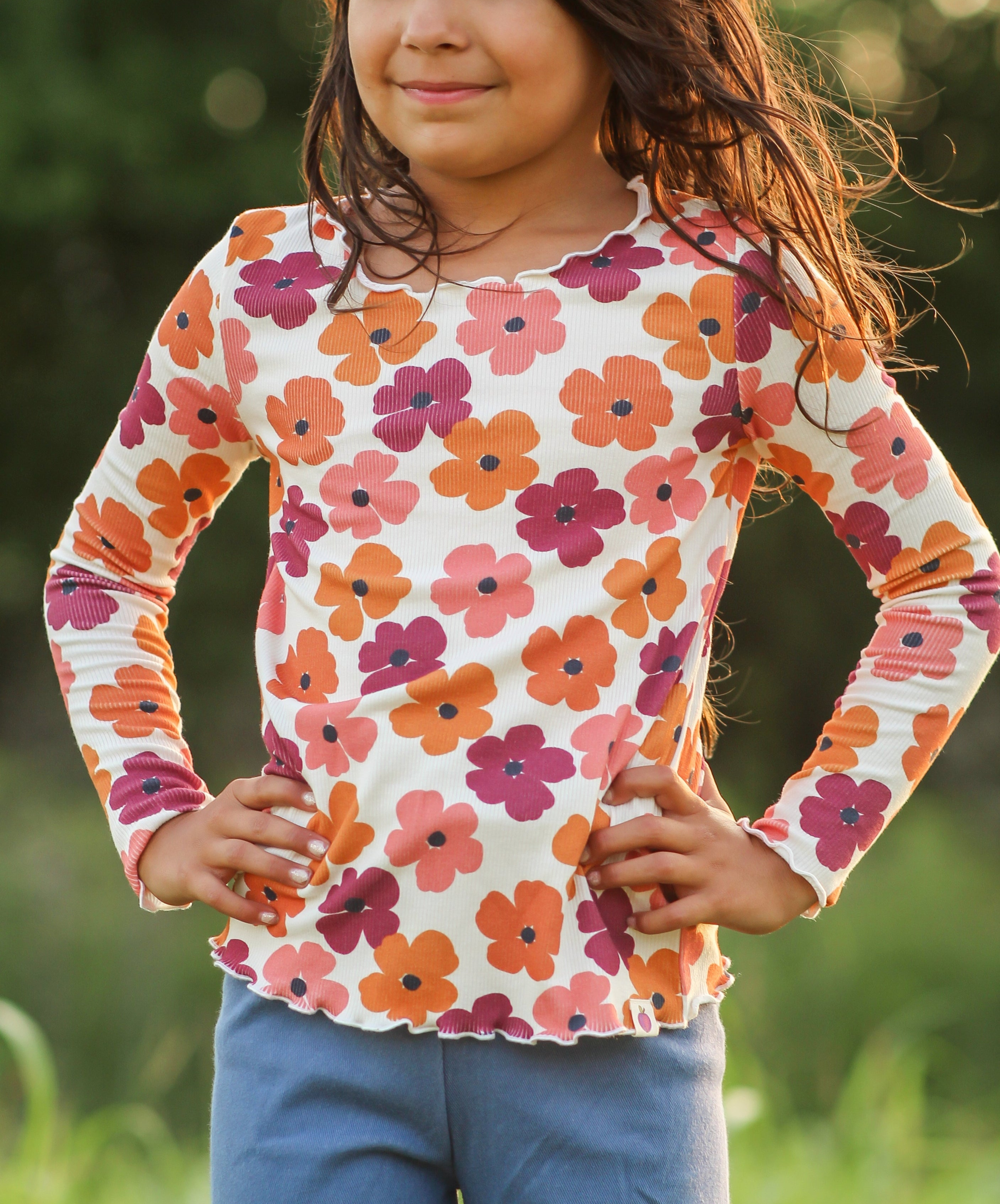 Ribbed Top - Wild Plum