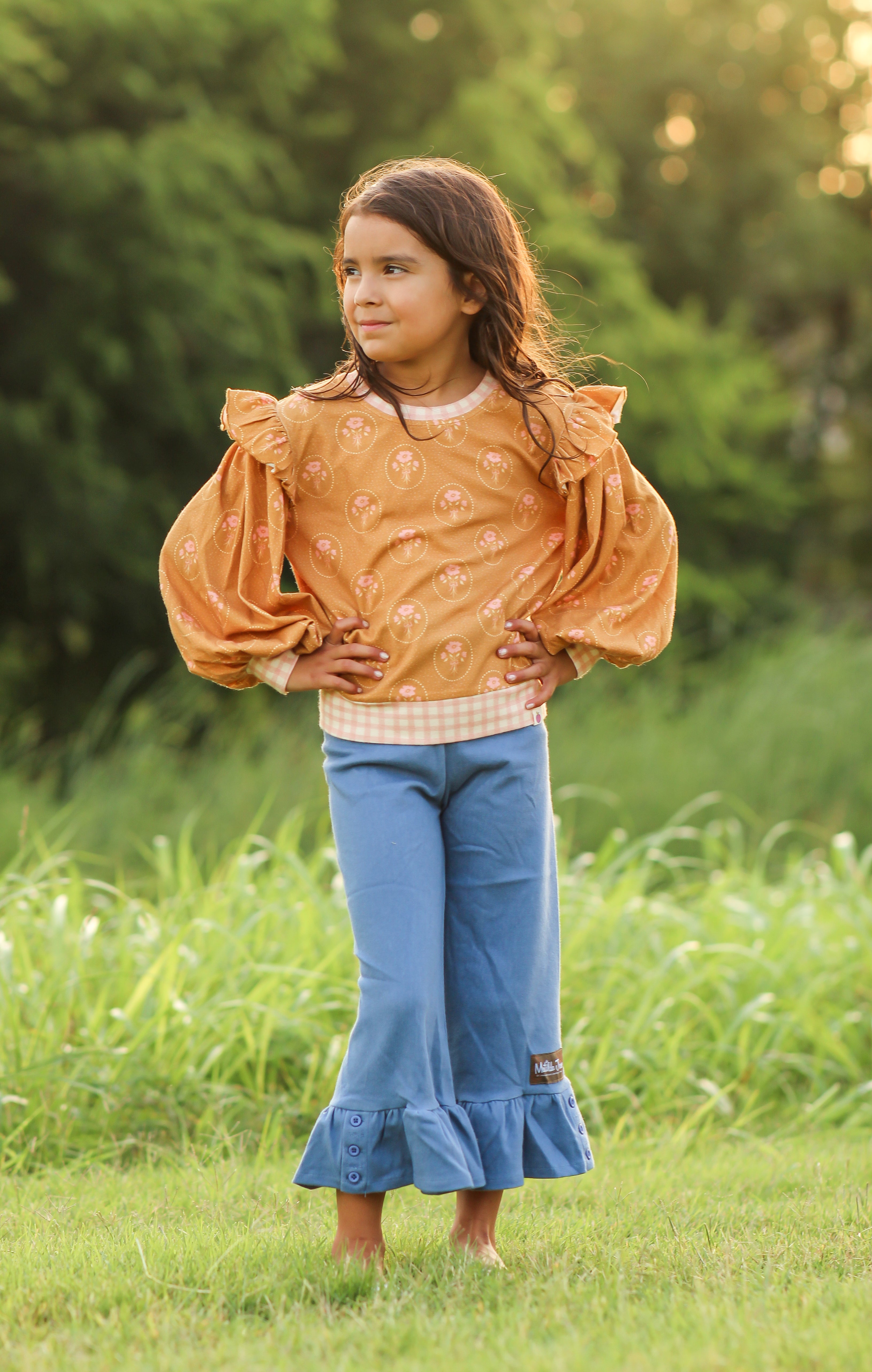 Opal Puff Sleeve Sweater - Harvest Stitch (Pre-Order)
