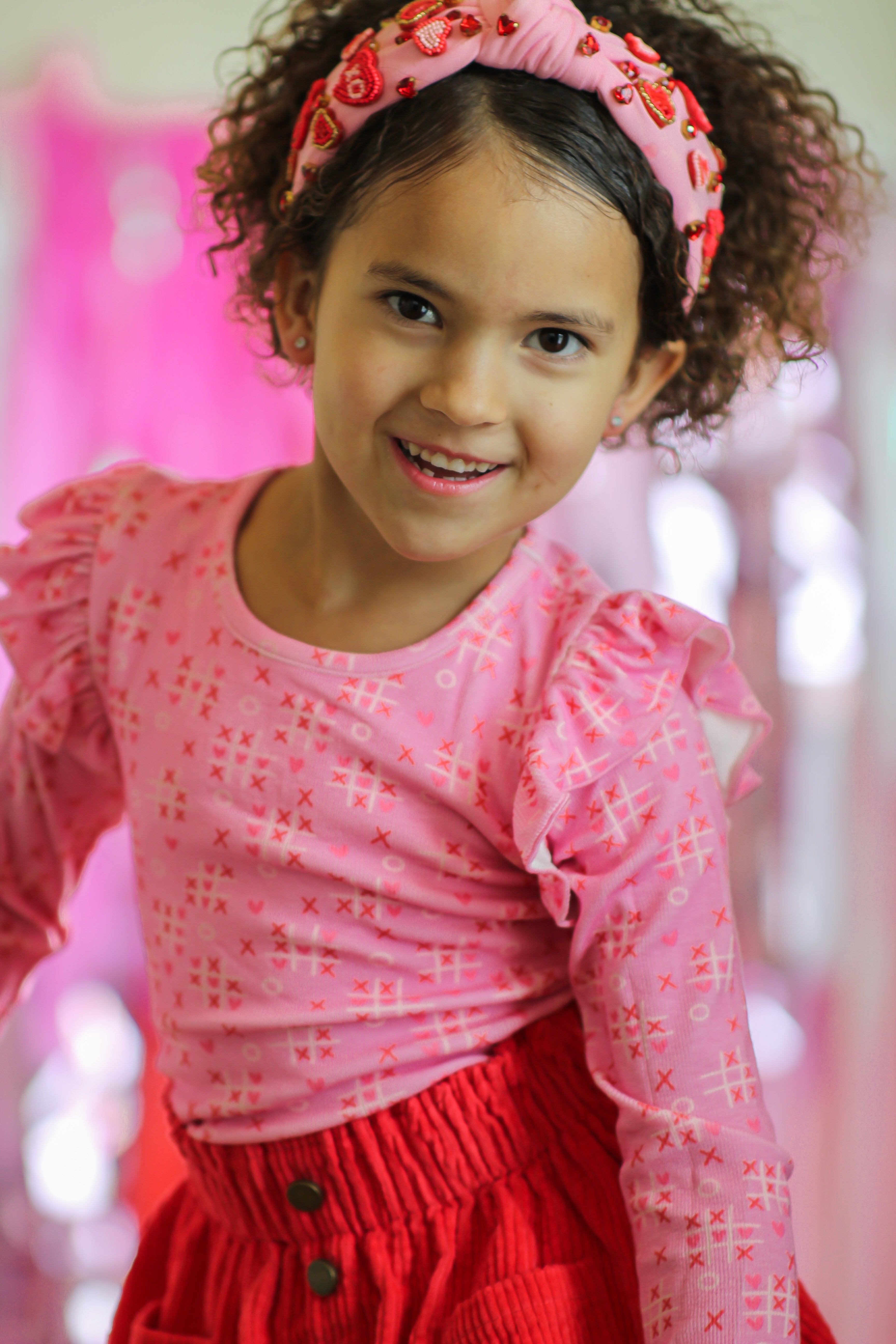 Ribbed Ruffle Top - XO