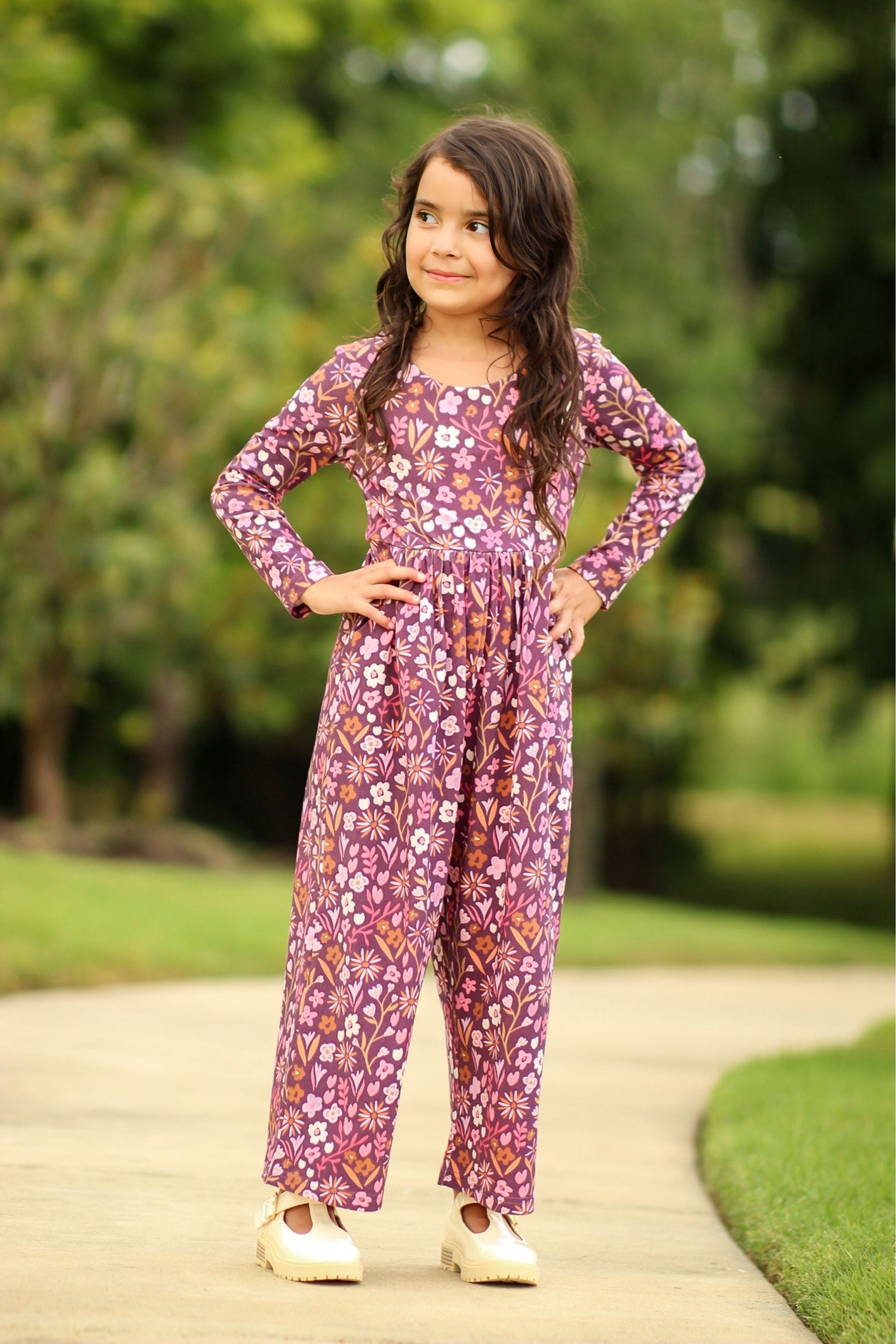 Ivy Romper - Amethyst Rose
