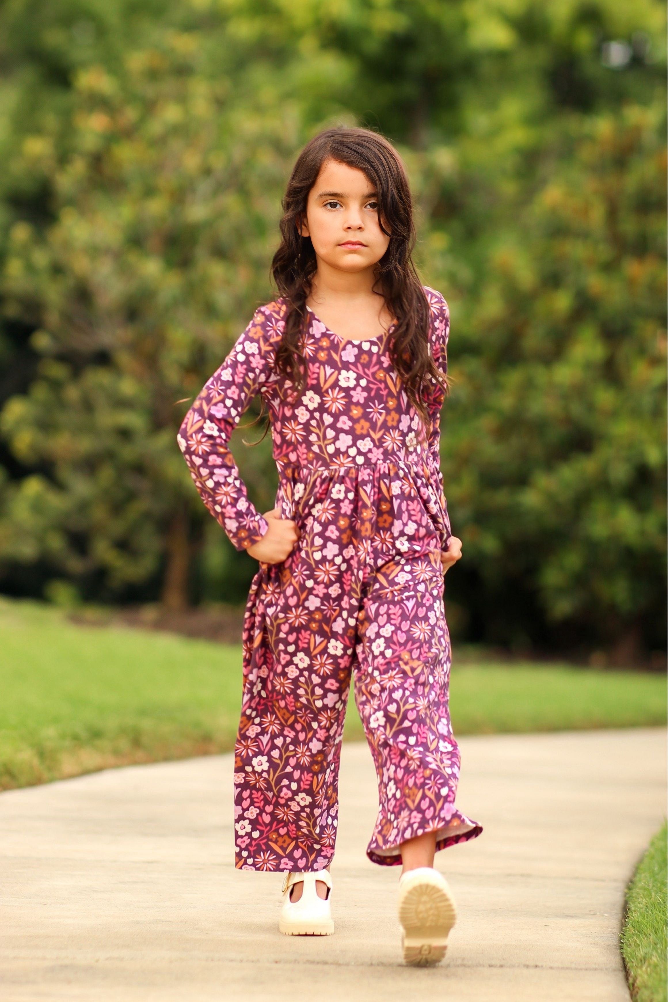 Ivy Romper - Amethyst Rose