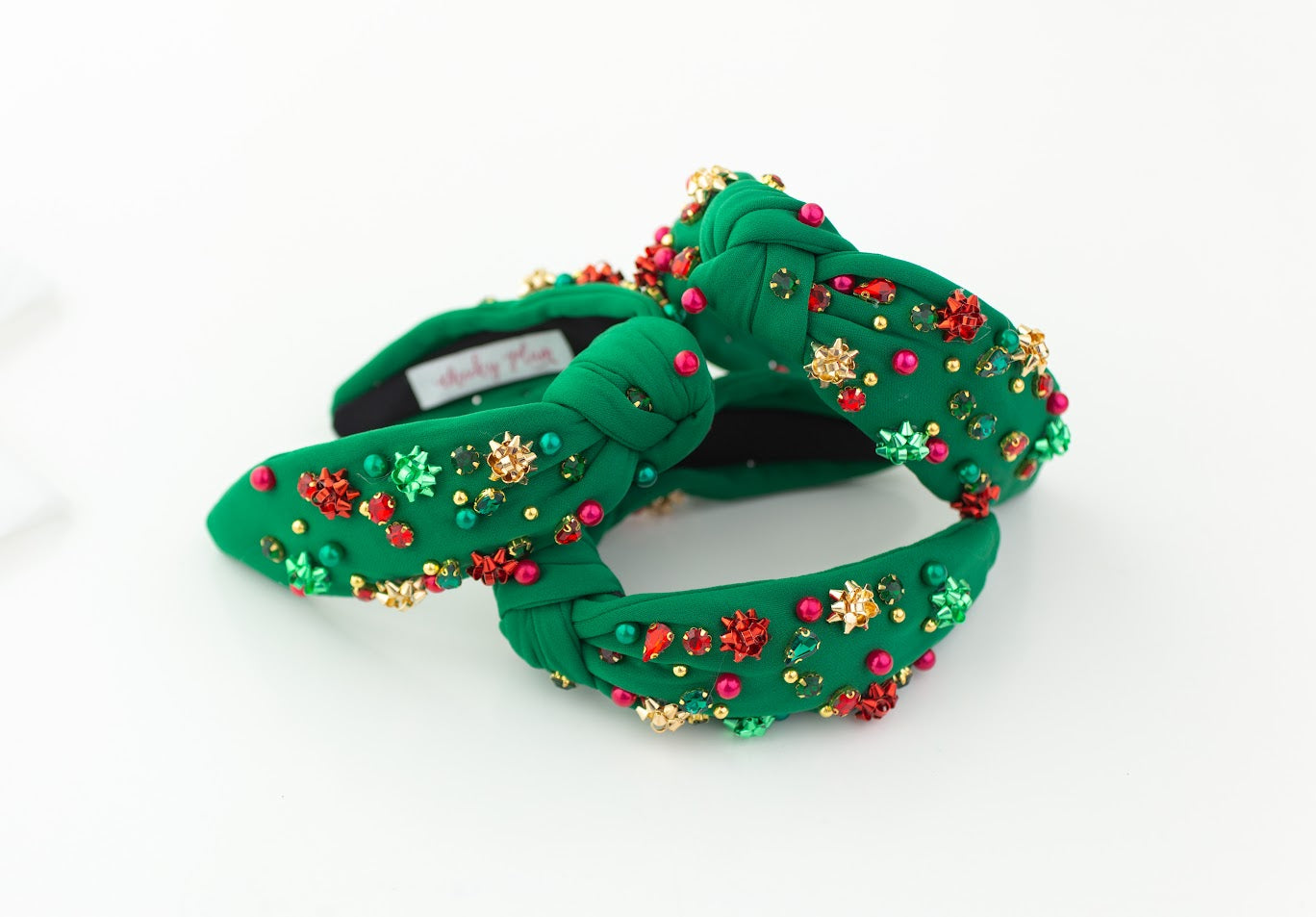 Beaded Headband - Bows of Holly