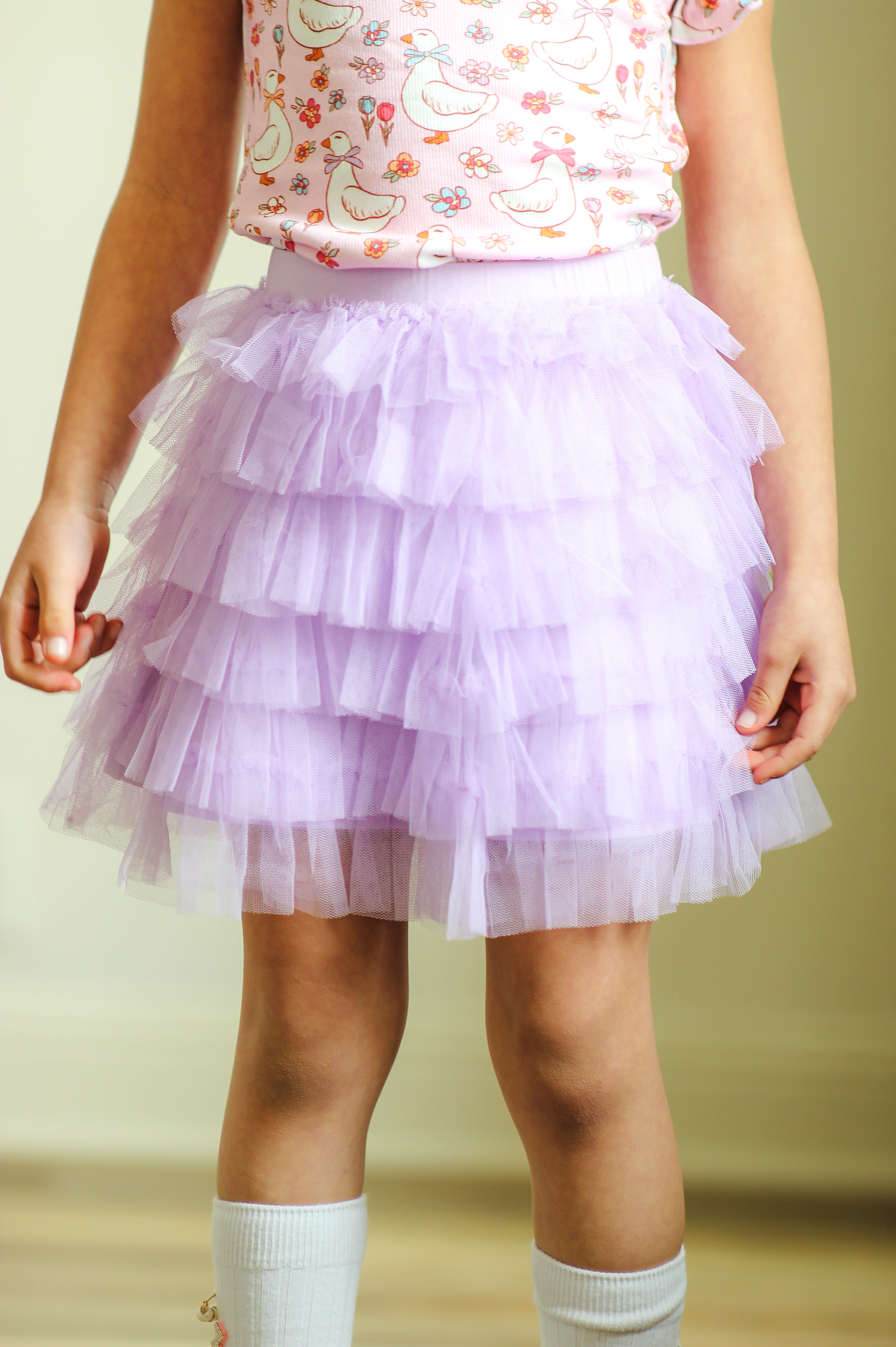 Tulle Skirt - Lavender Whirl