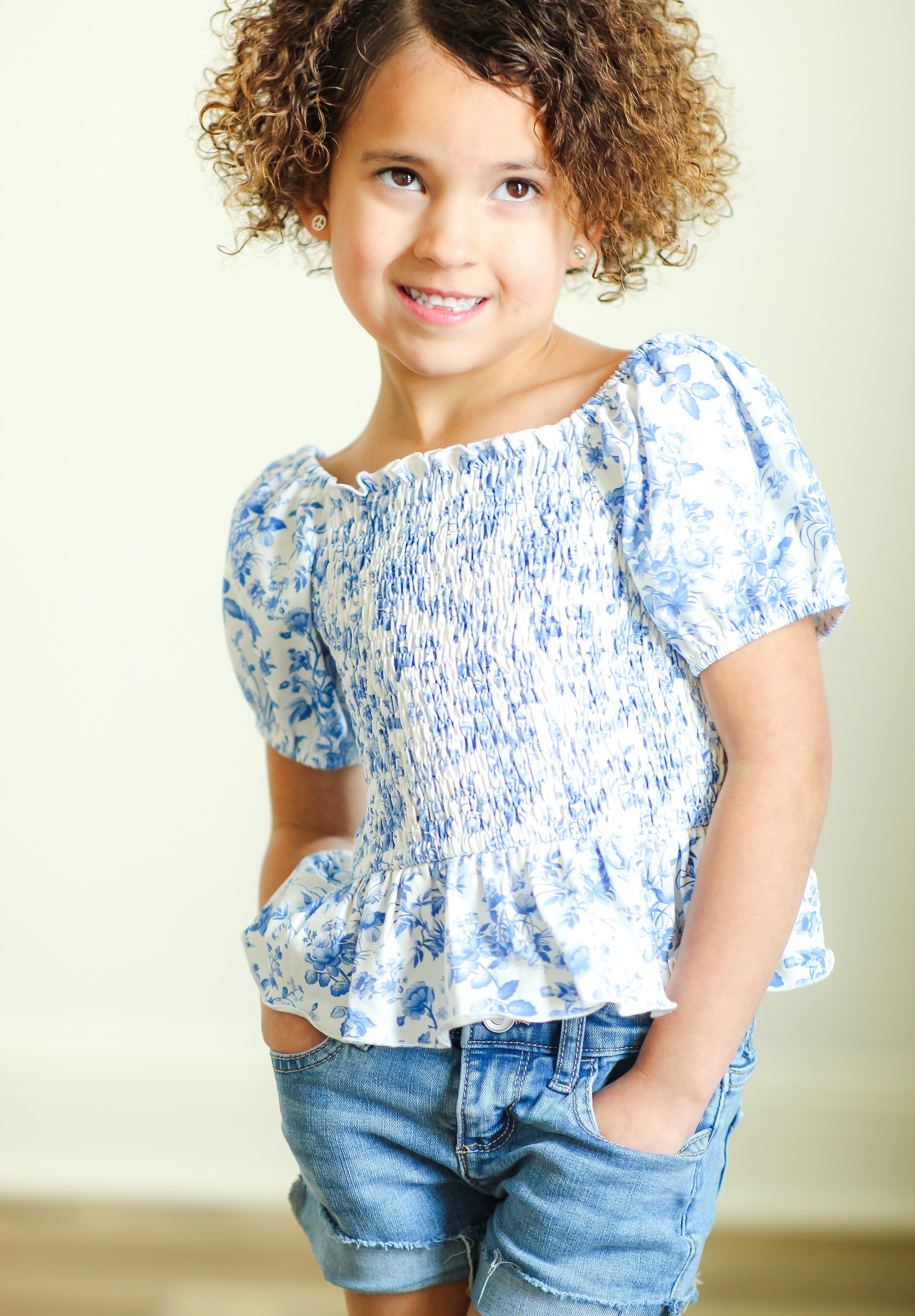 Peplum Top - French Quarter (Pre-Order)