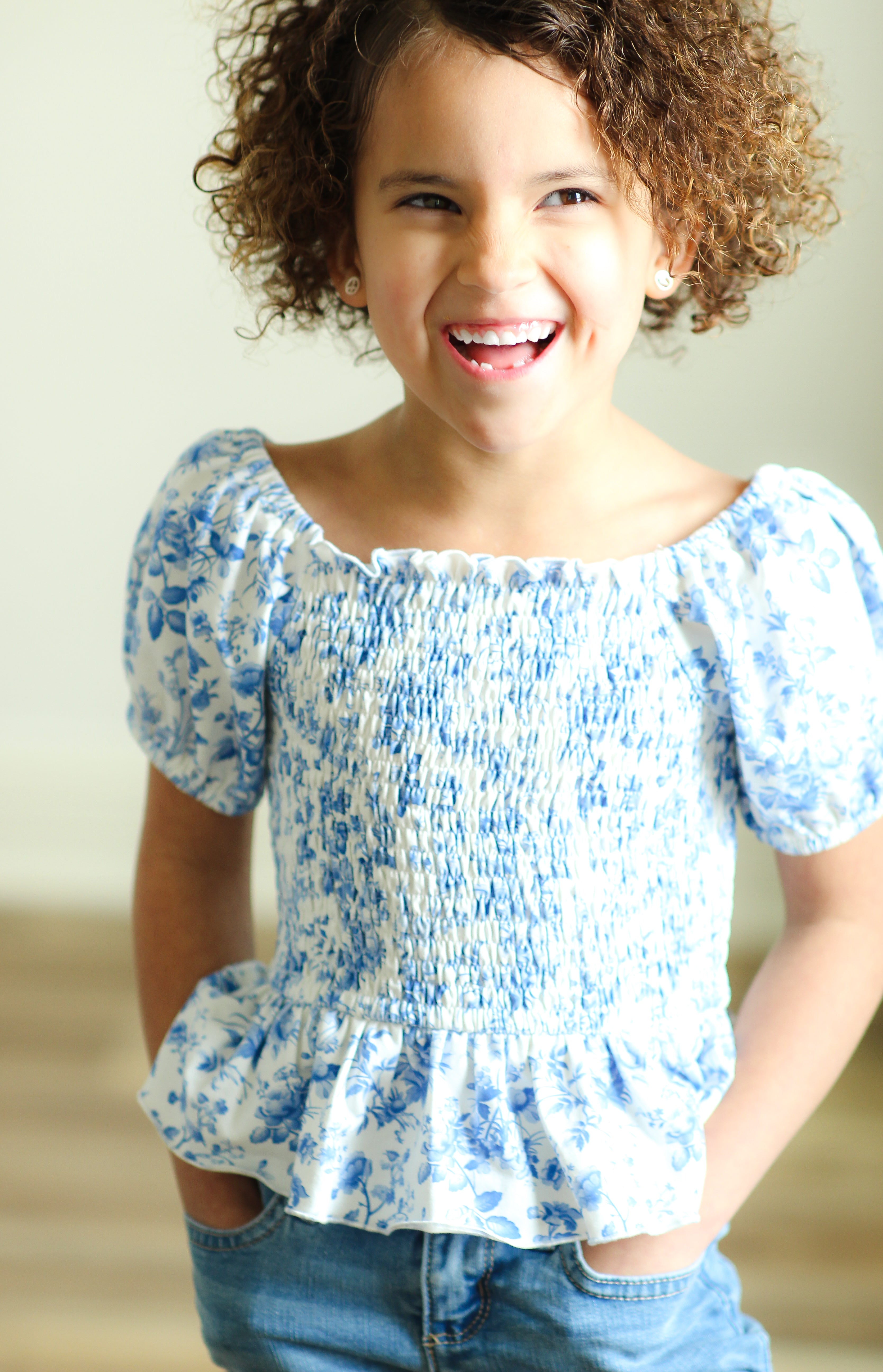 Peplum Top - French Quarter (Pre-Order)