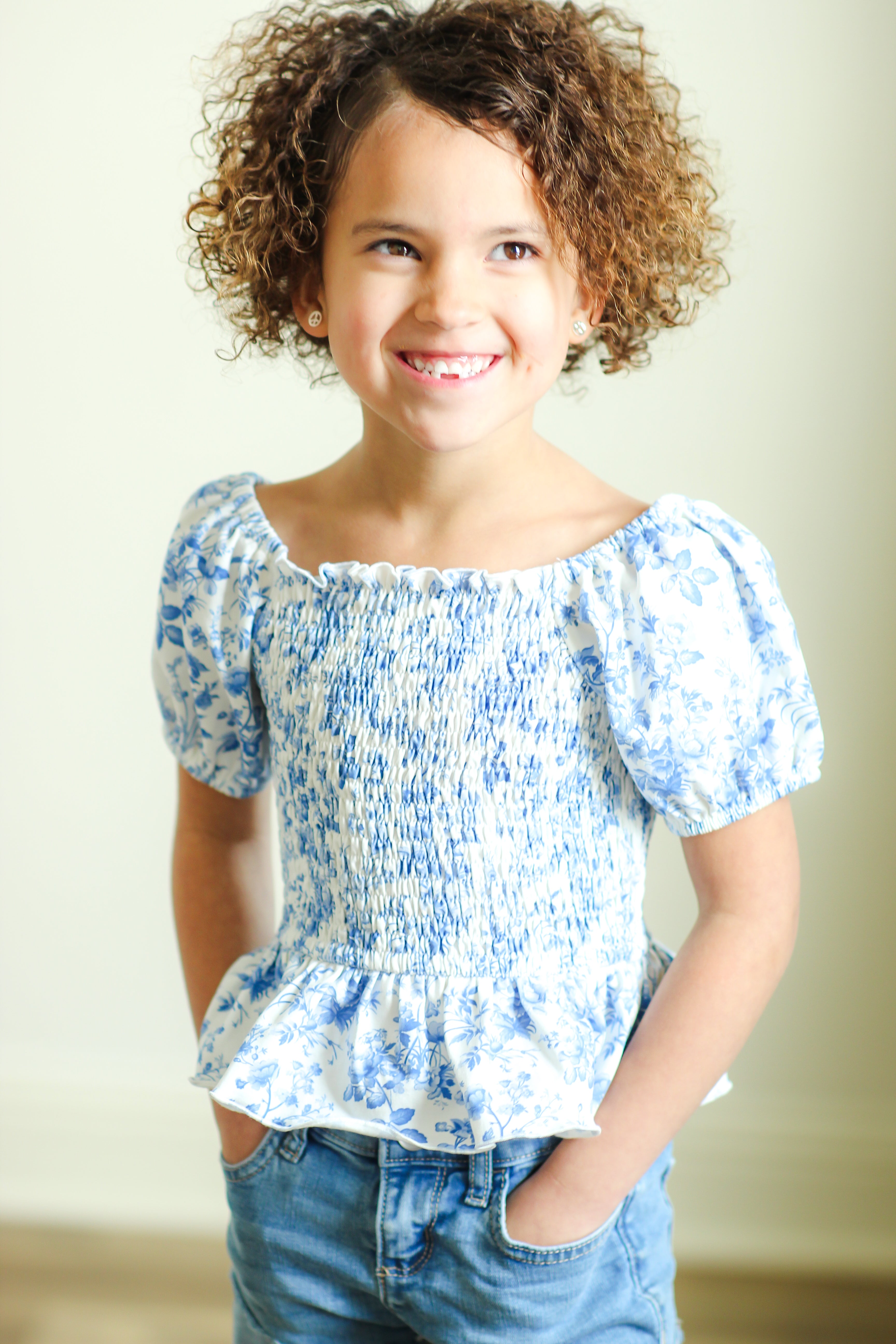 Peplum Top - French Quarter (Pre-Order)