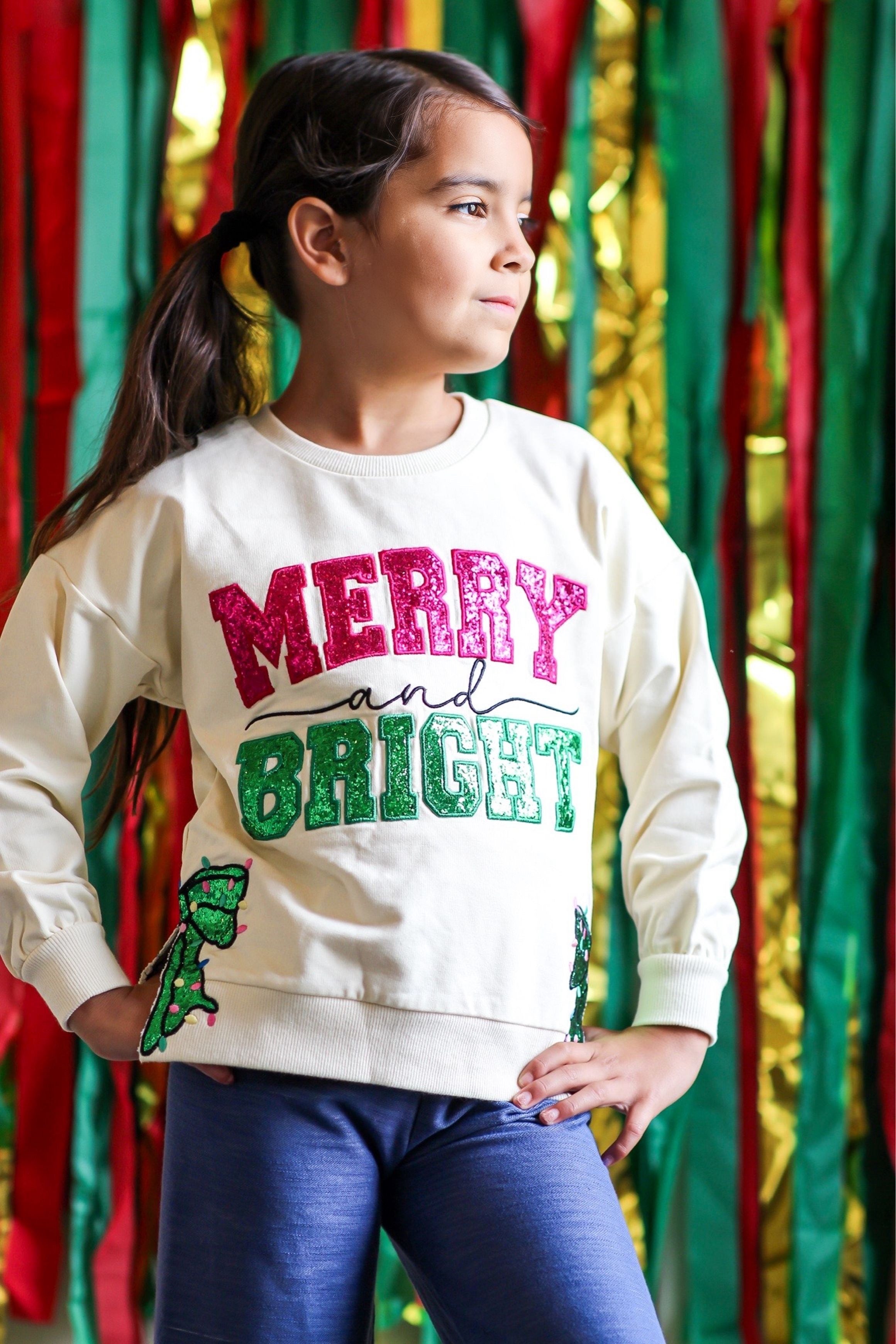 Applique Sweater - Merry & Bright (Pre-Order)