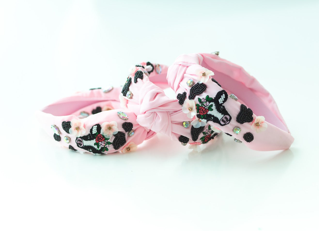 Beaded Headband - Pasture Petals