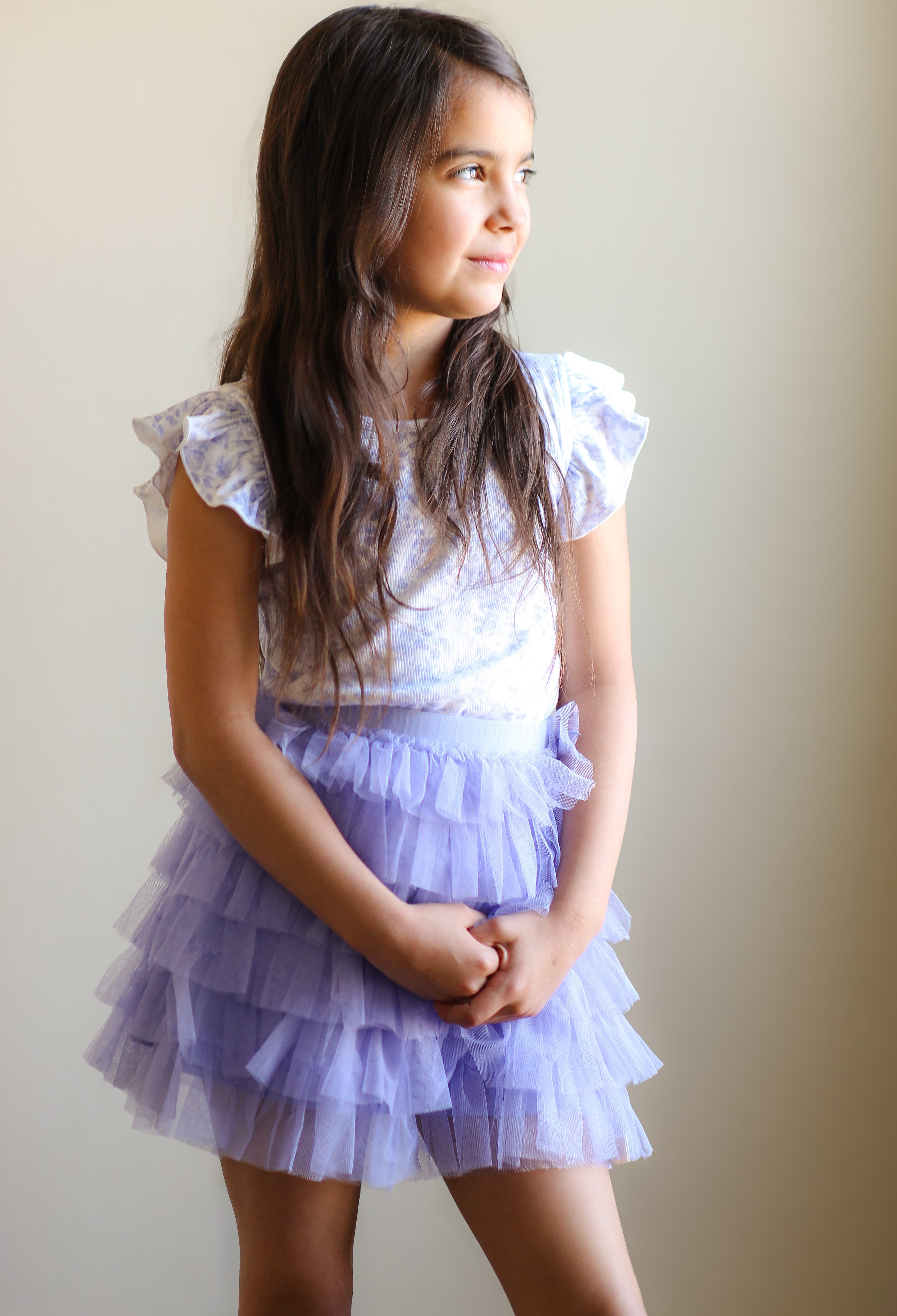 Tulle Skirt - Lavender Cottage