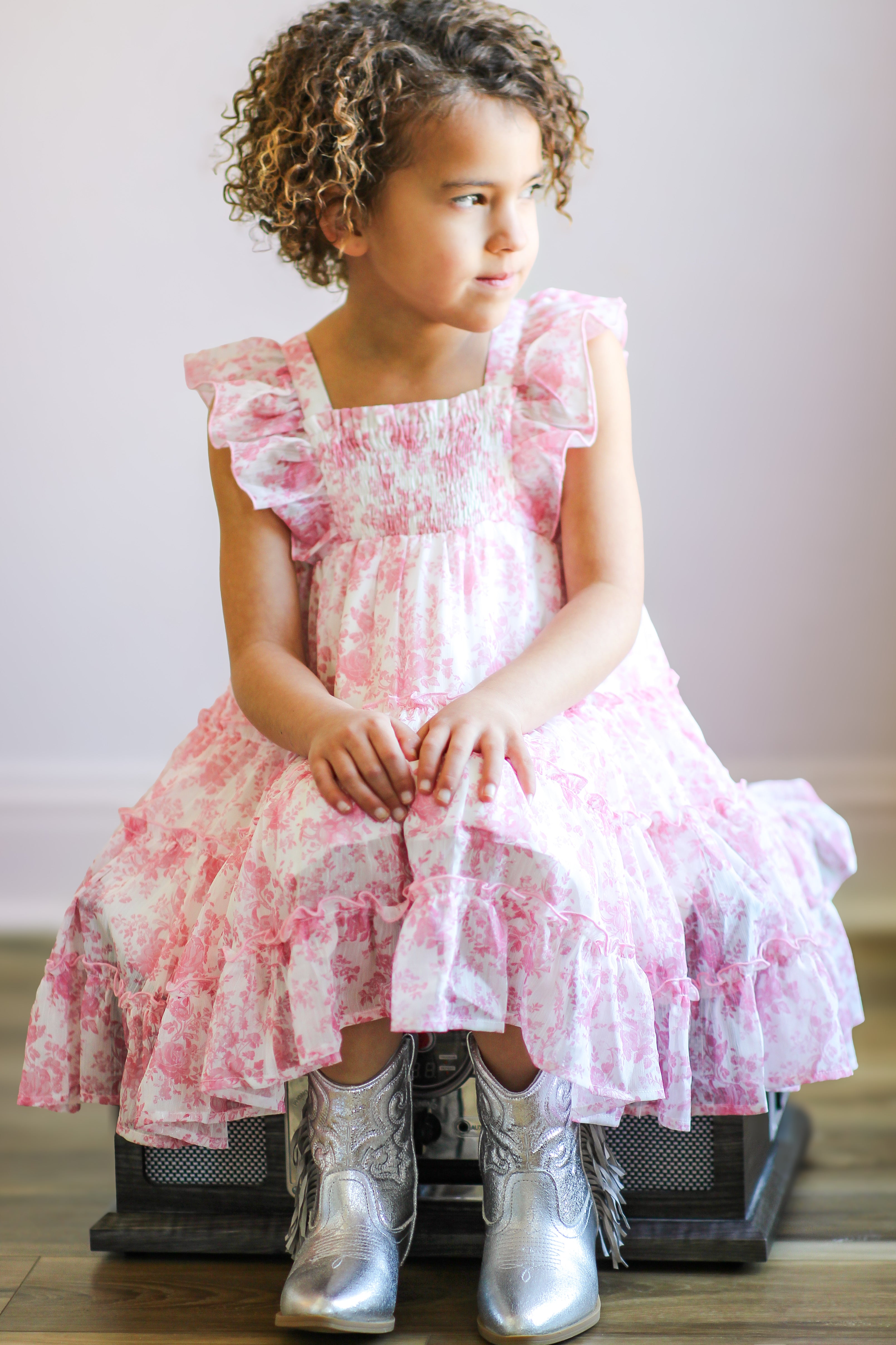 Brielle Dress - Toile de Rose (Pre-Order)