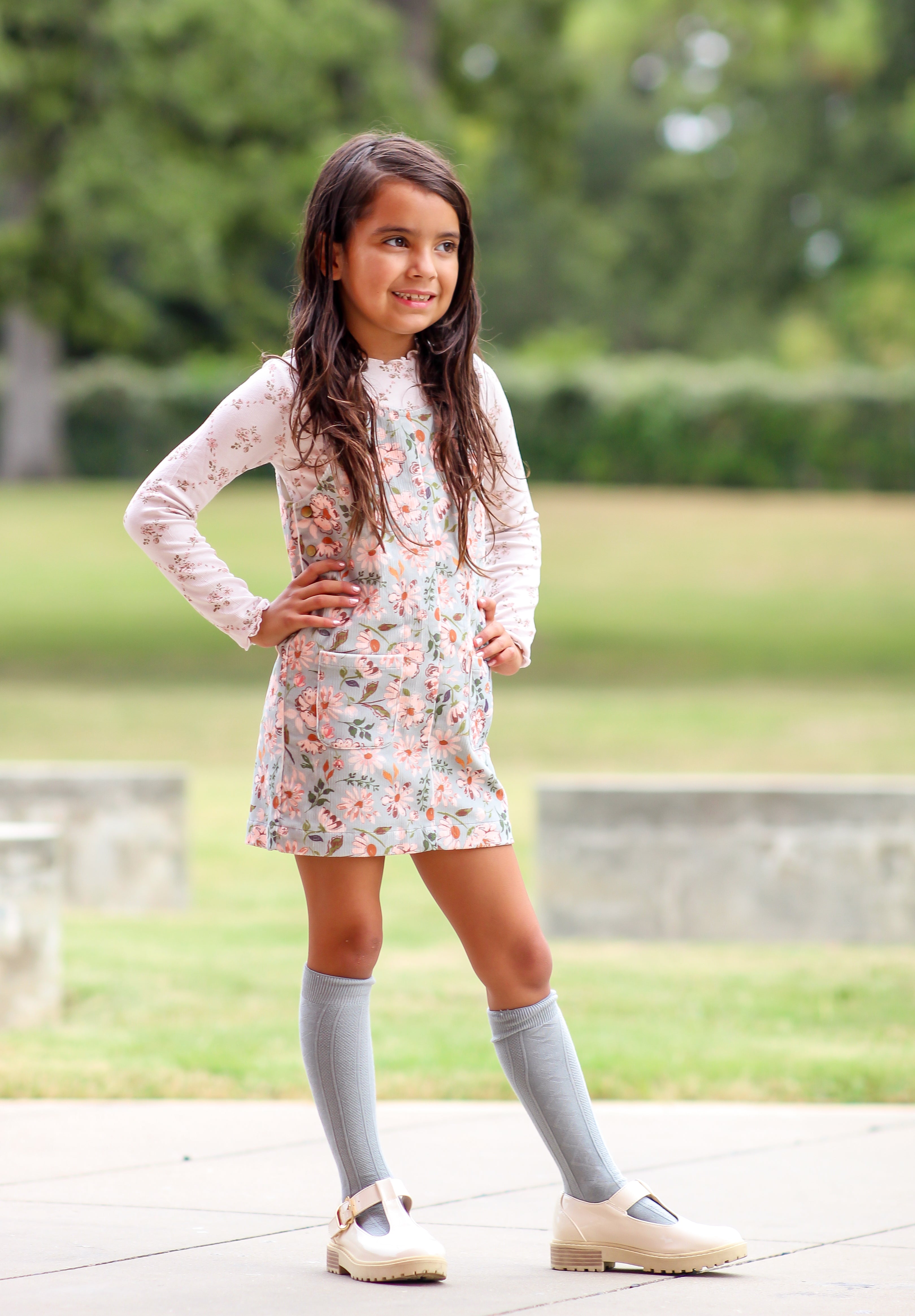 Parker Corduroy Jumper Set - Mariposa Meadows (Pre-Order)