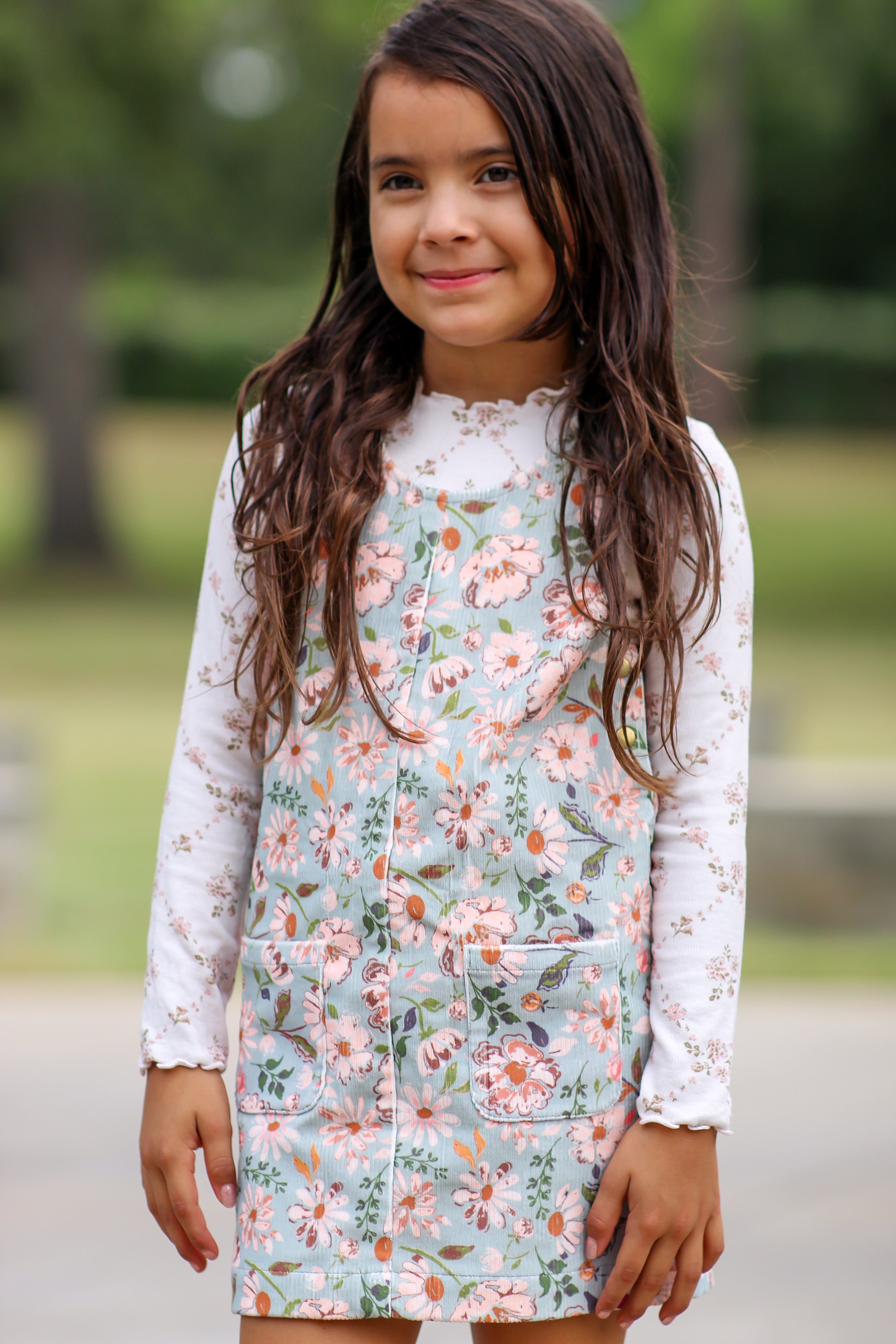 Parker Corduroy Jumper Set - Mariposa Meadows (Pre-Order)