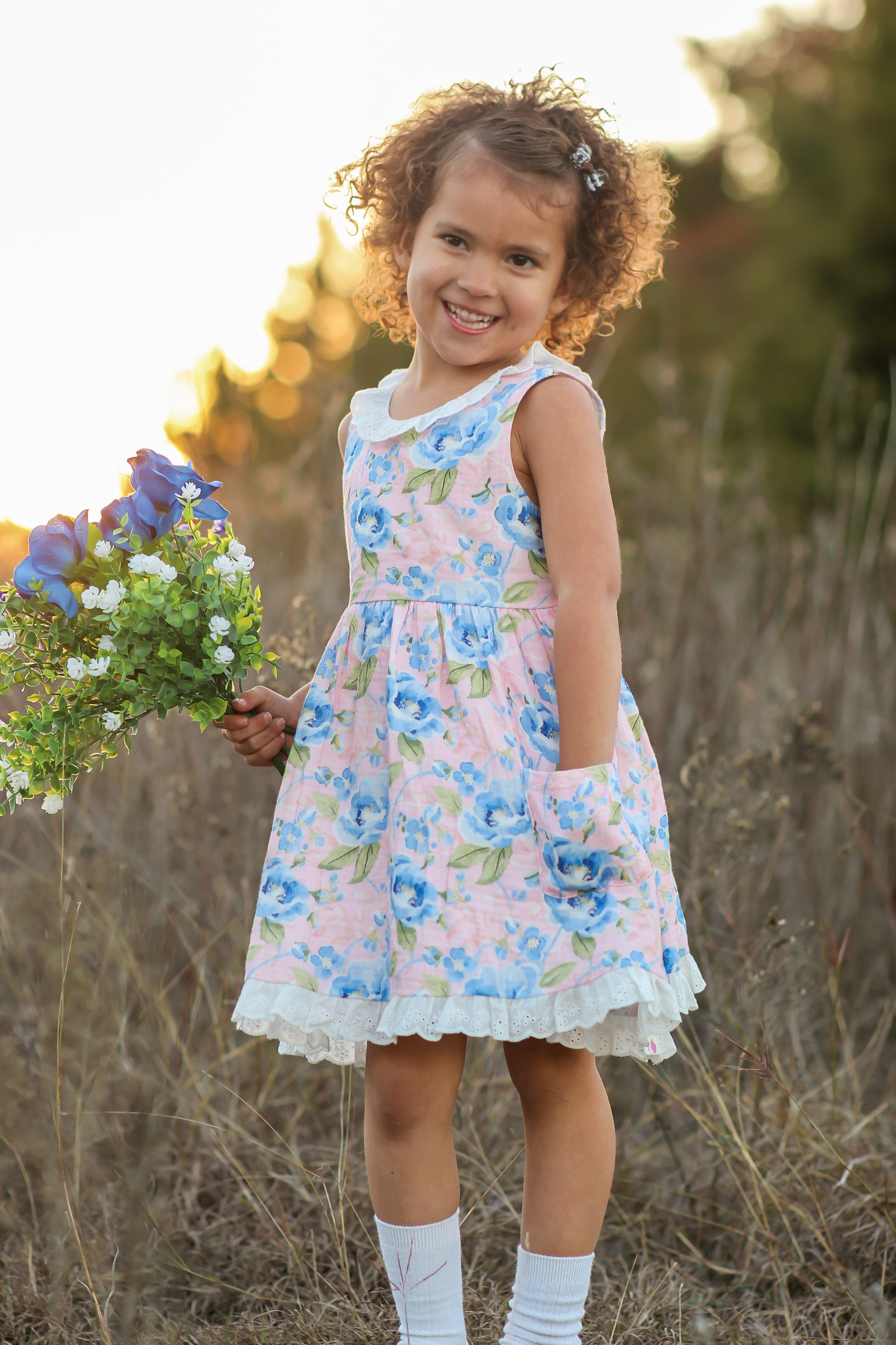 Penelope Dress - Blush & Bloom