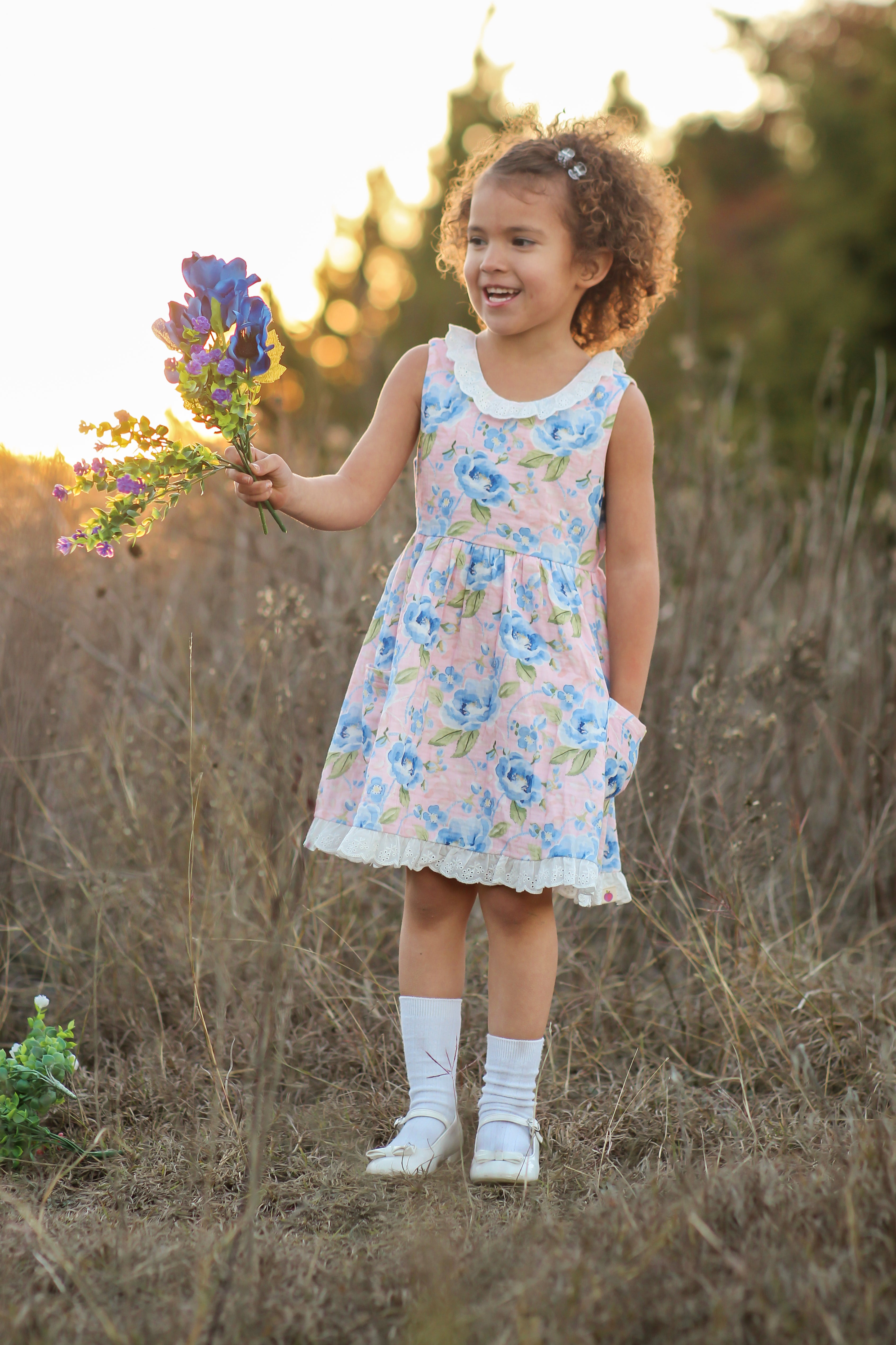 Penelope Dress - Blush & Bloom