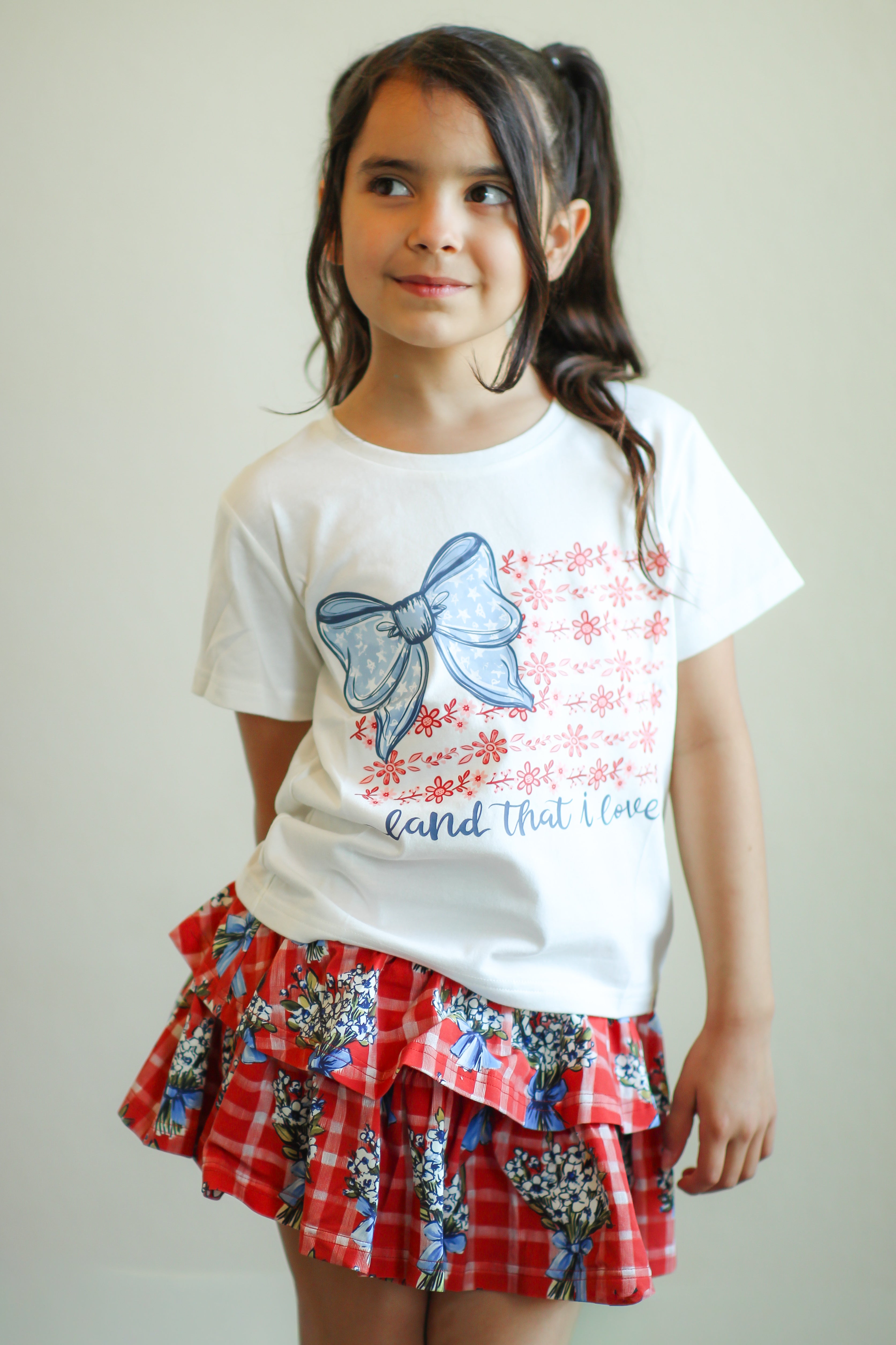 Blair Skirt - Patriotic Picnic