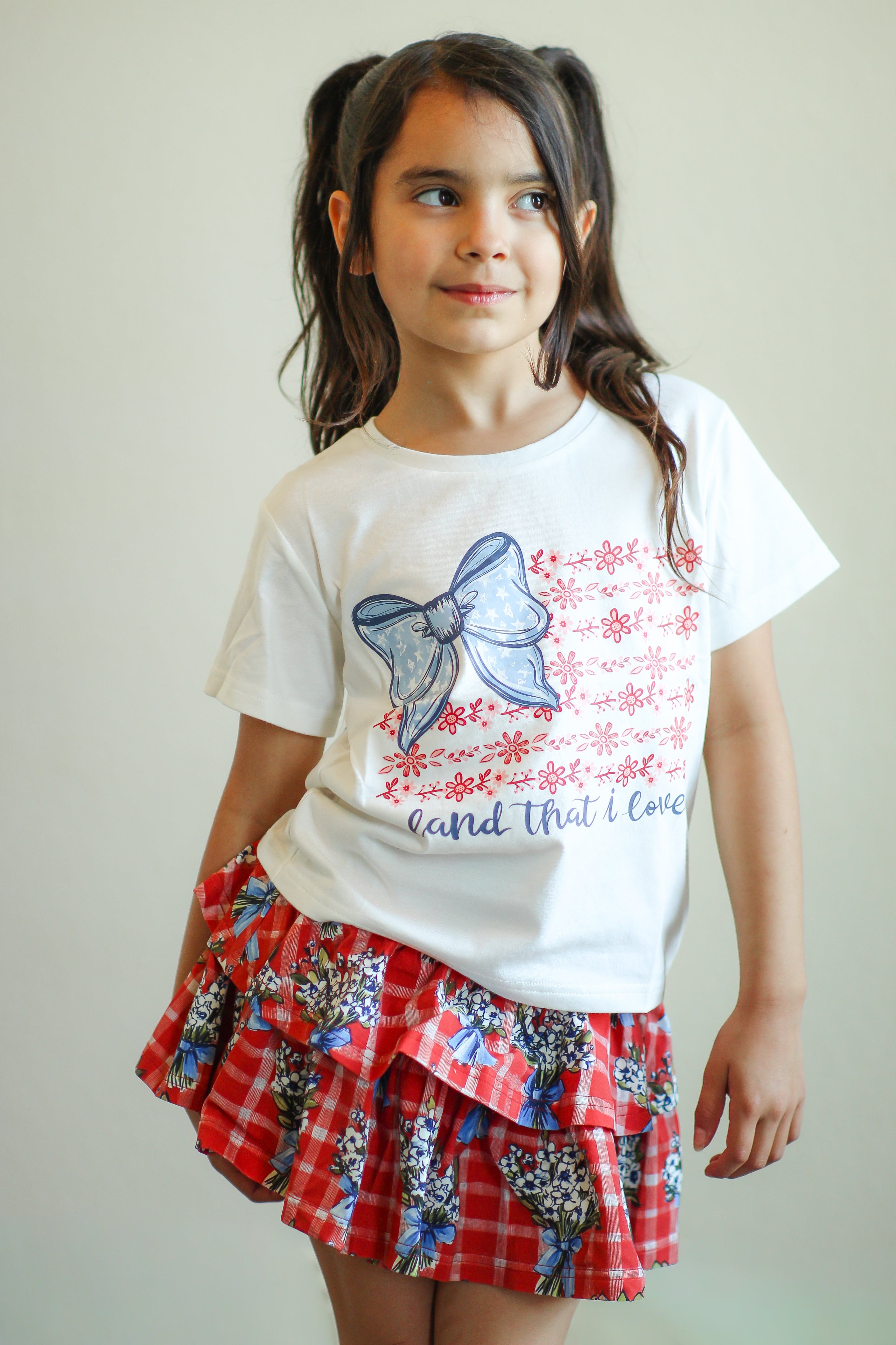 Blair Skirt - Patriotic Picnic