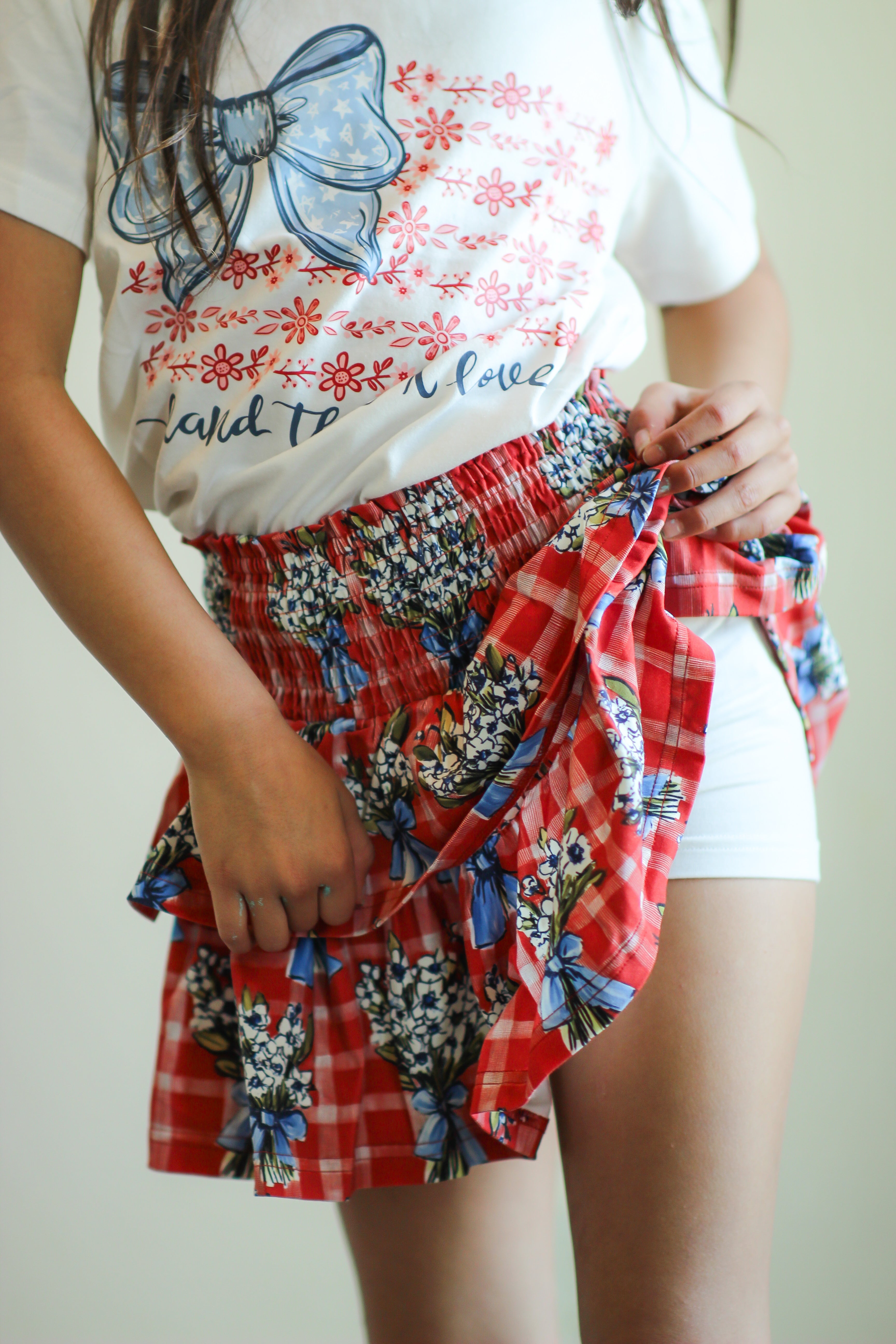 Blair Skirt - Patriotic Picnic
