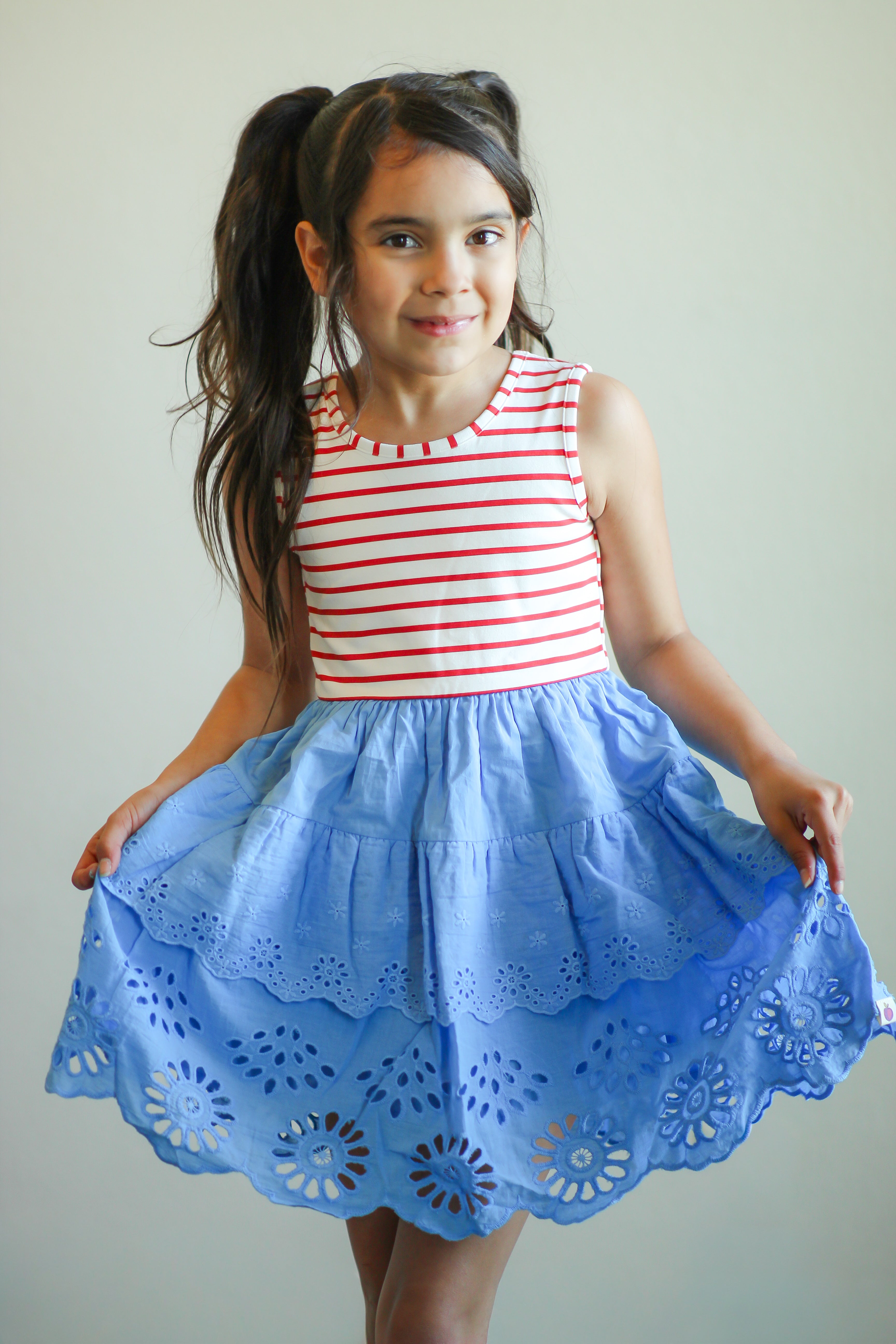 Eyelet Dress - Liberty Belle