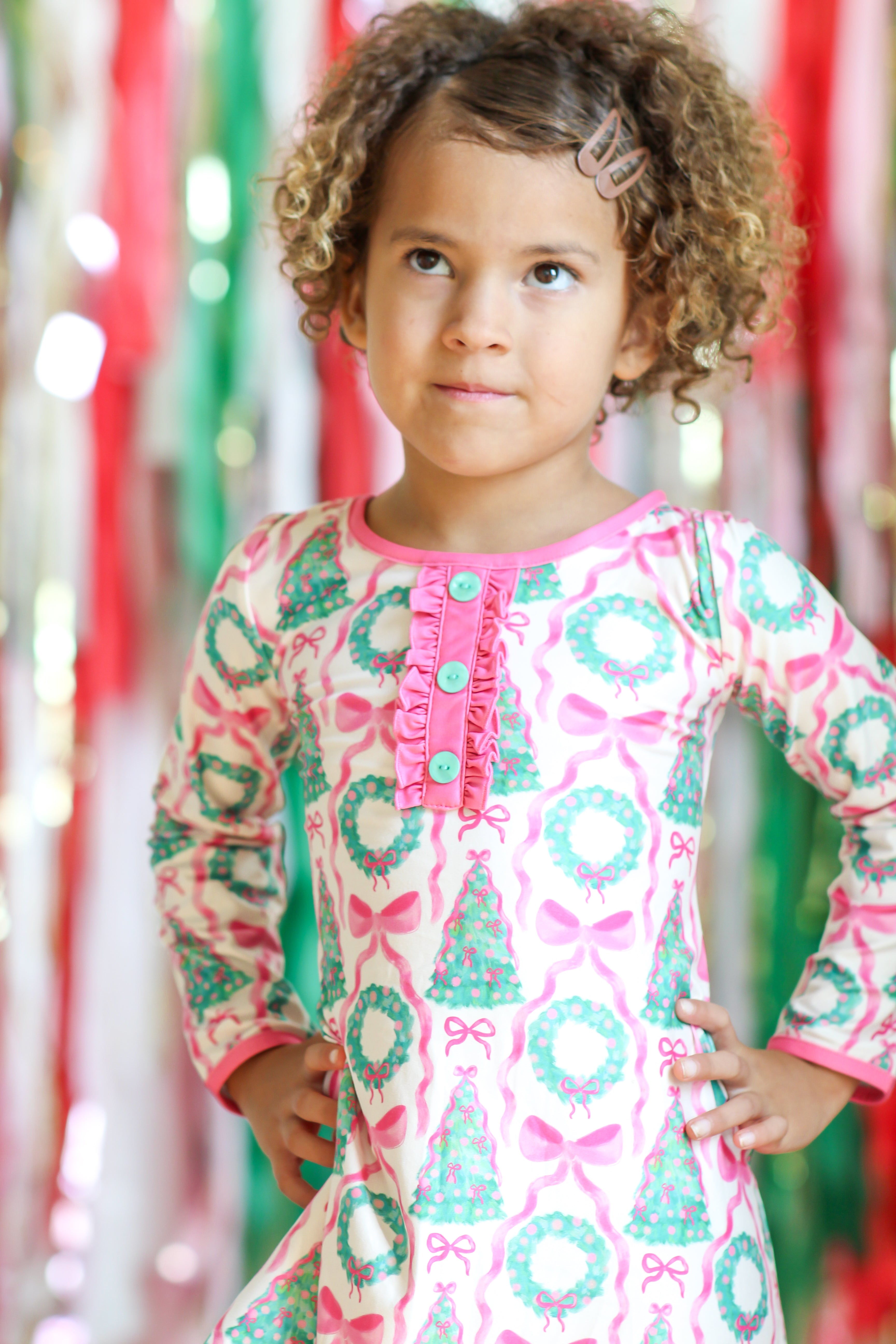 Loungewear Gown - Wreath & Wonder (Pre-Order)
